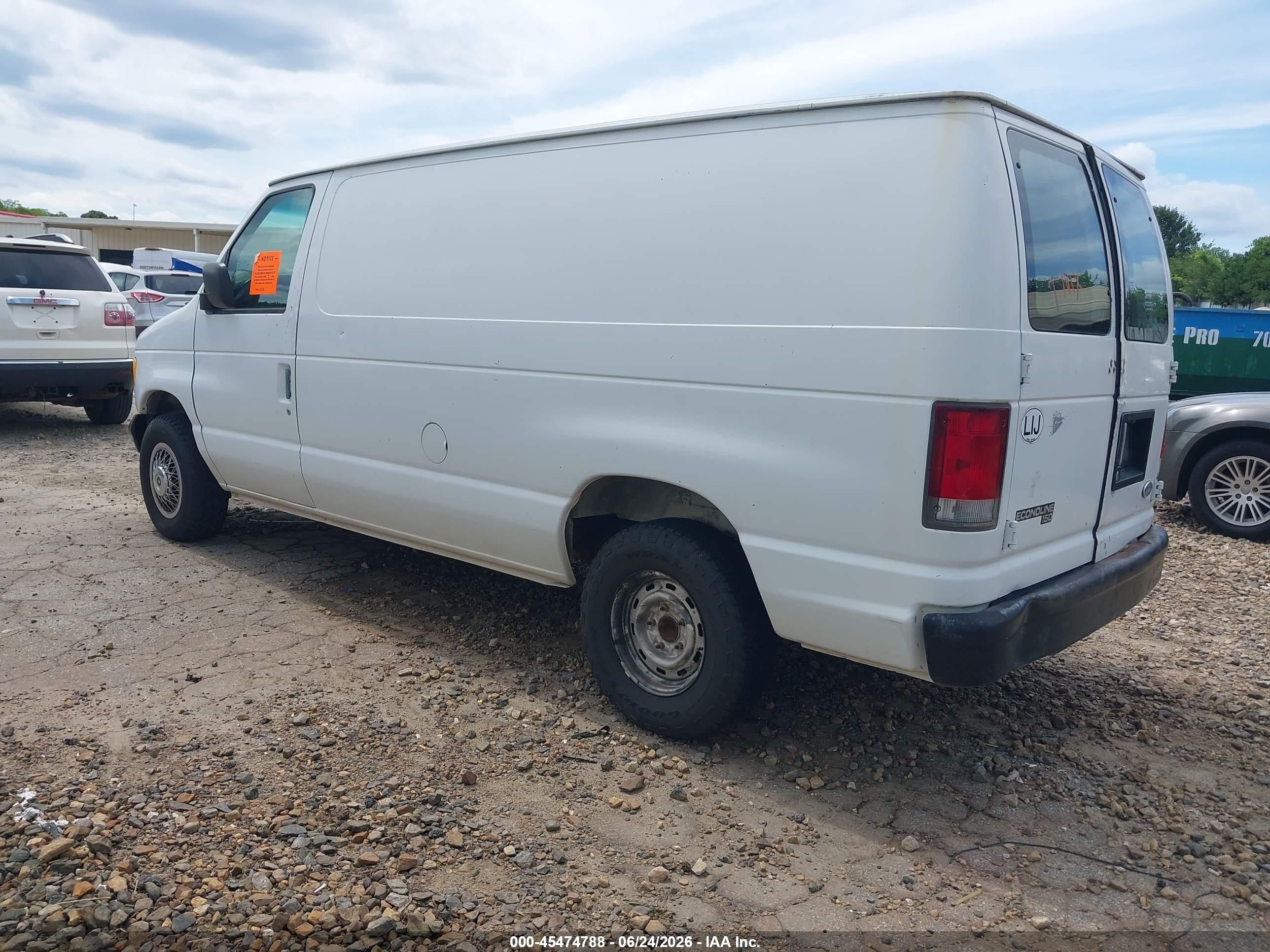 1997 Ford E-150 Standard White vin: 1FTEE1426VHB47943