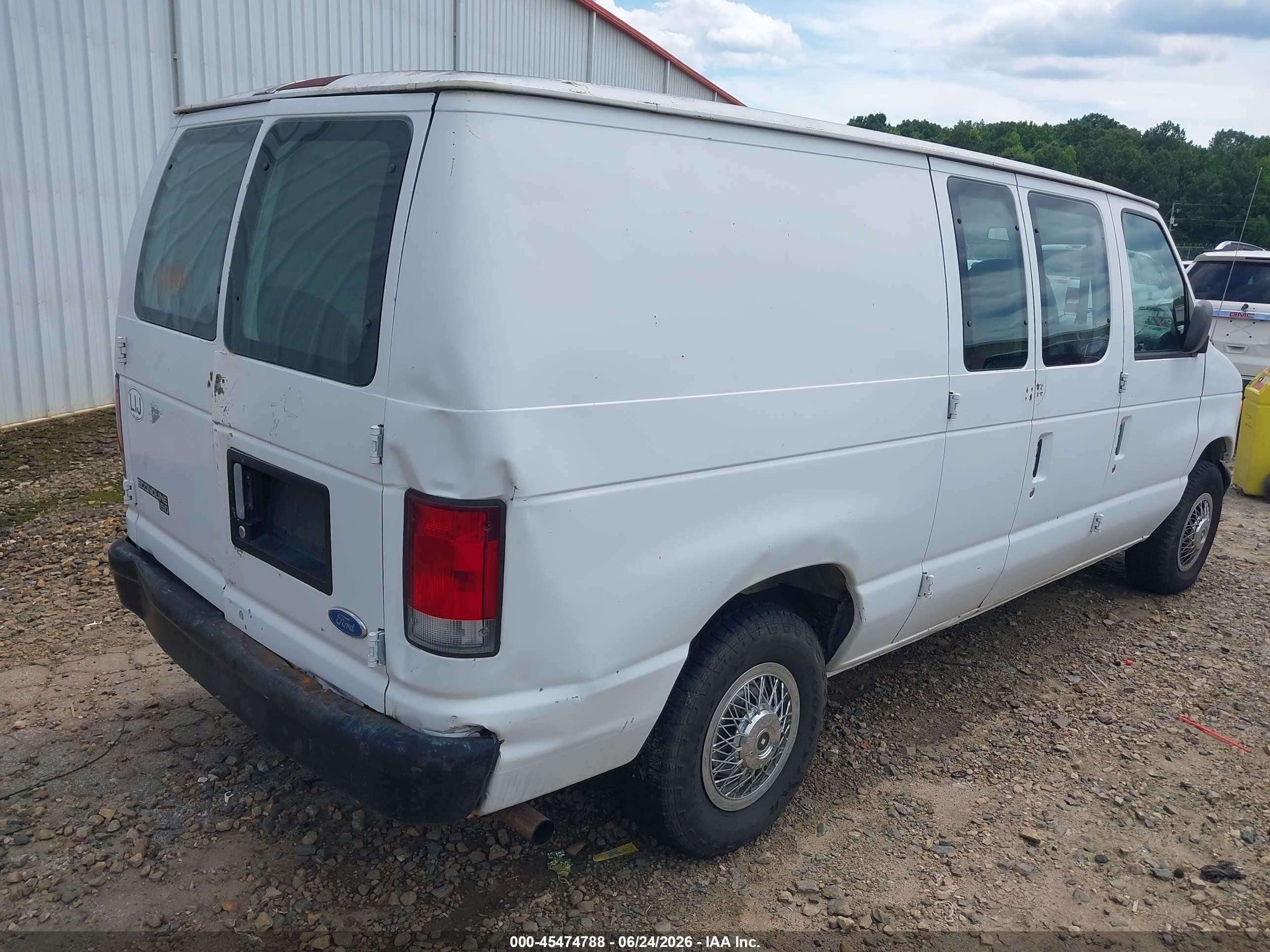 1997 Ford E-150 Standard White vin: 1FTEE1426VHB47943