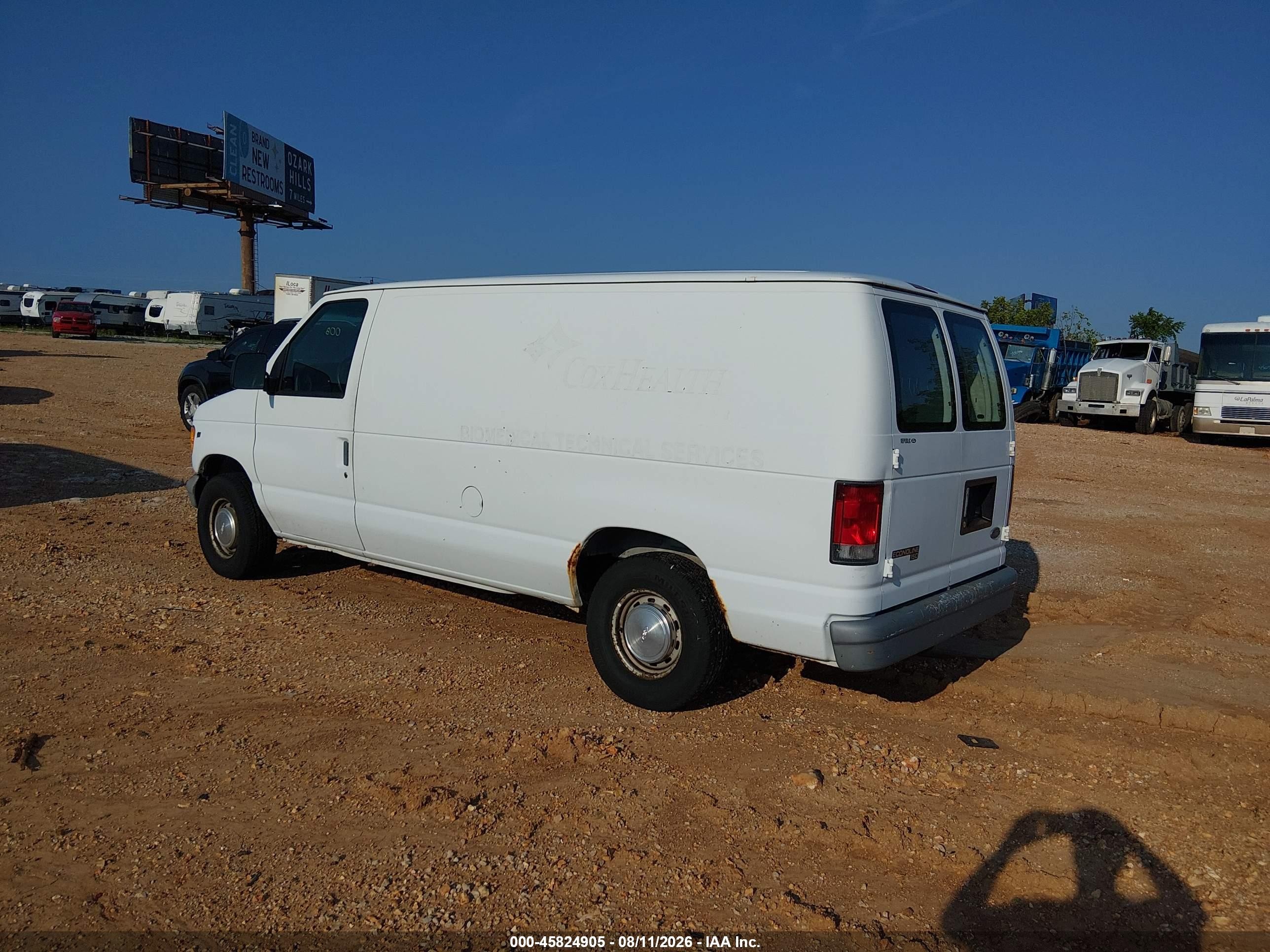 1997 Ford Econoline Standard White vin: 1FTEE1469VHB85136