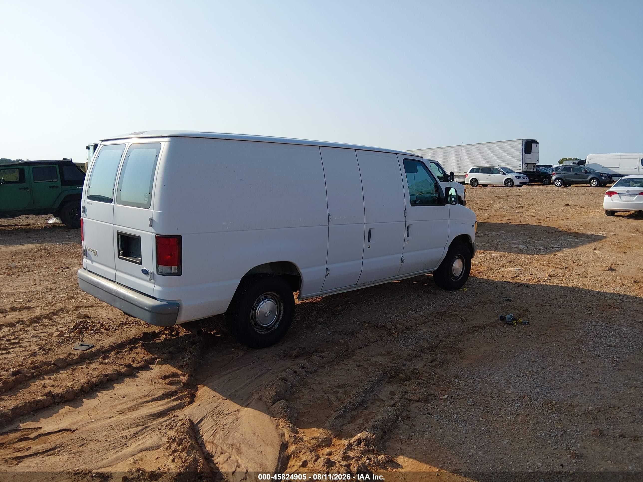 1997 Ford Econoline Standard White vin: 1FTEE1469VHB85136