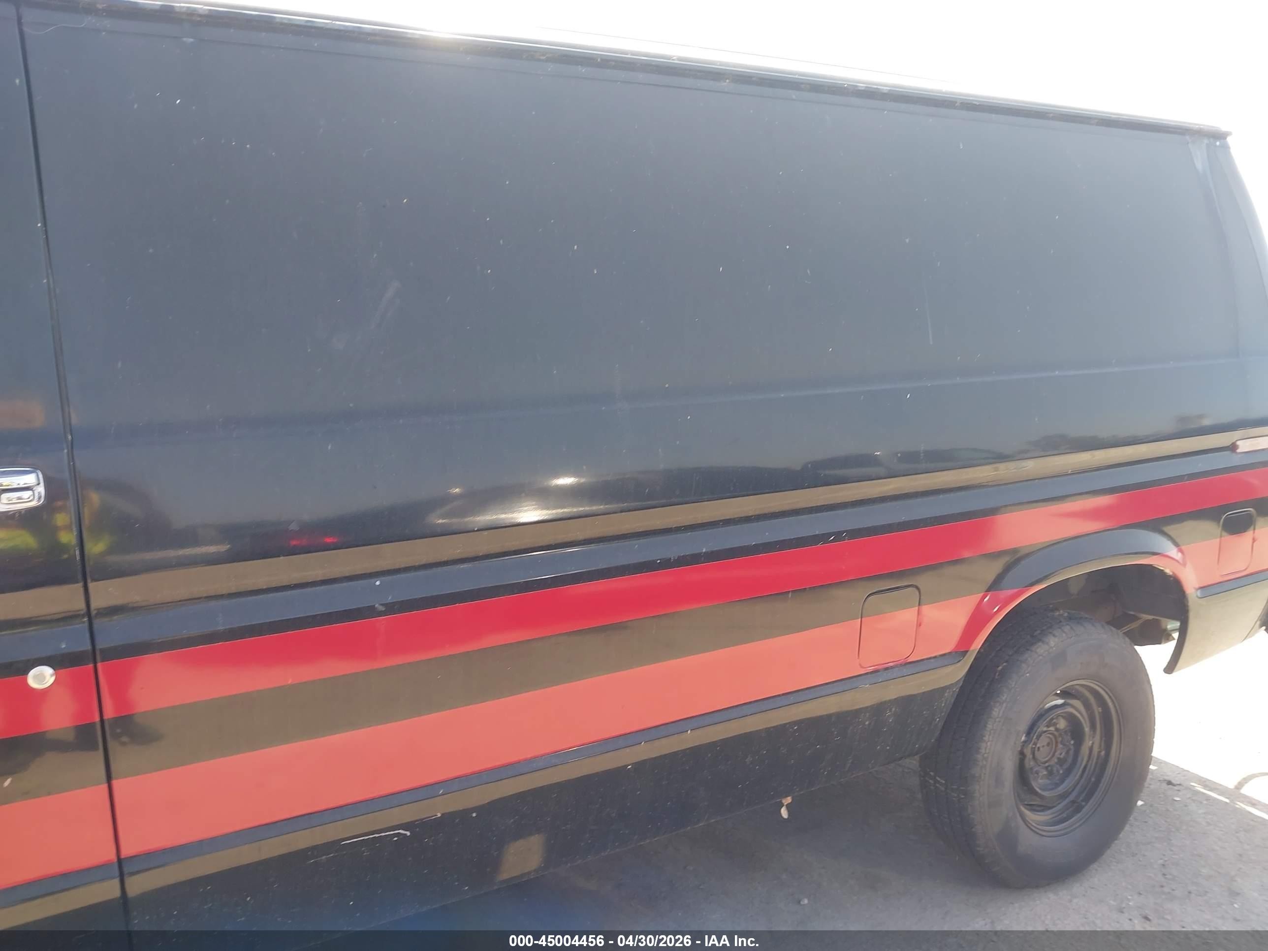 1985 Ford Econoline E150 Van Black vin: 1FTEE14F4FHB90990