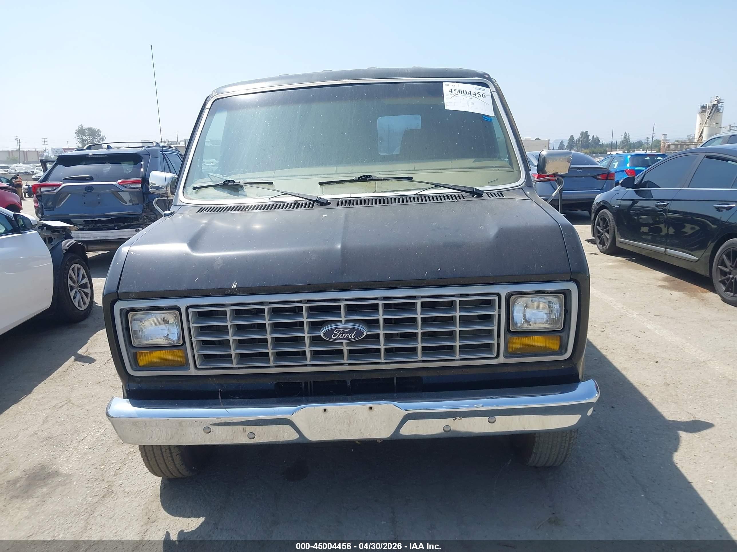 1985 Ford Econoline E150 Van Black vin: 1FTEE14F4FHB90990