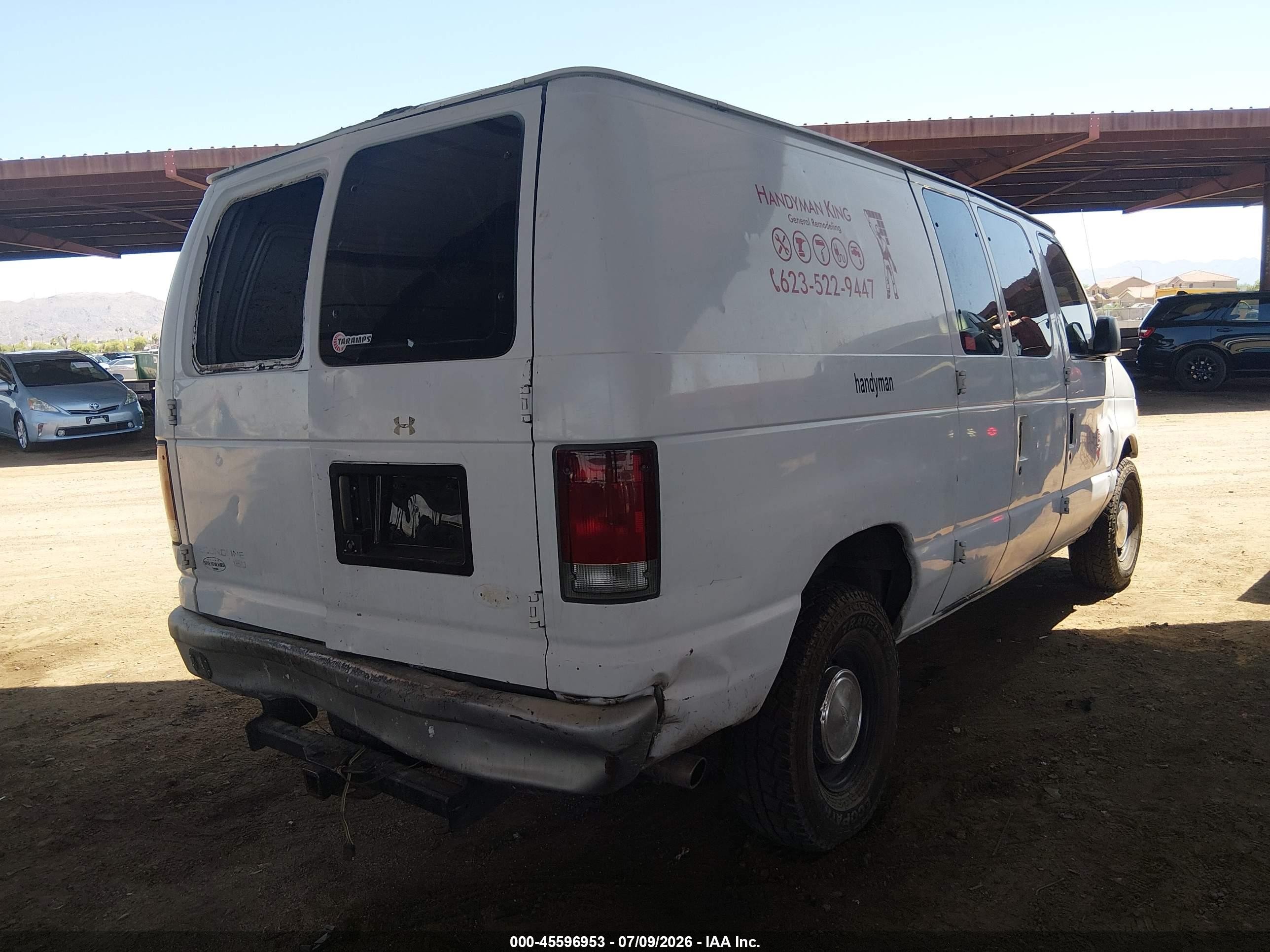 1993 Ford Econoline E150 Van White vin: 1FTEE14Y1PHA63973