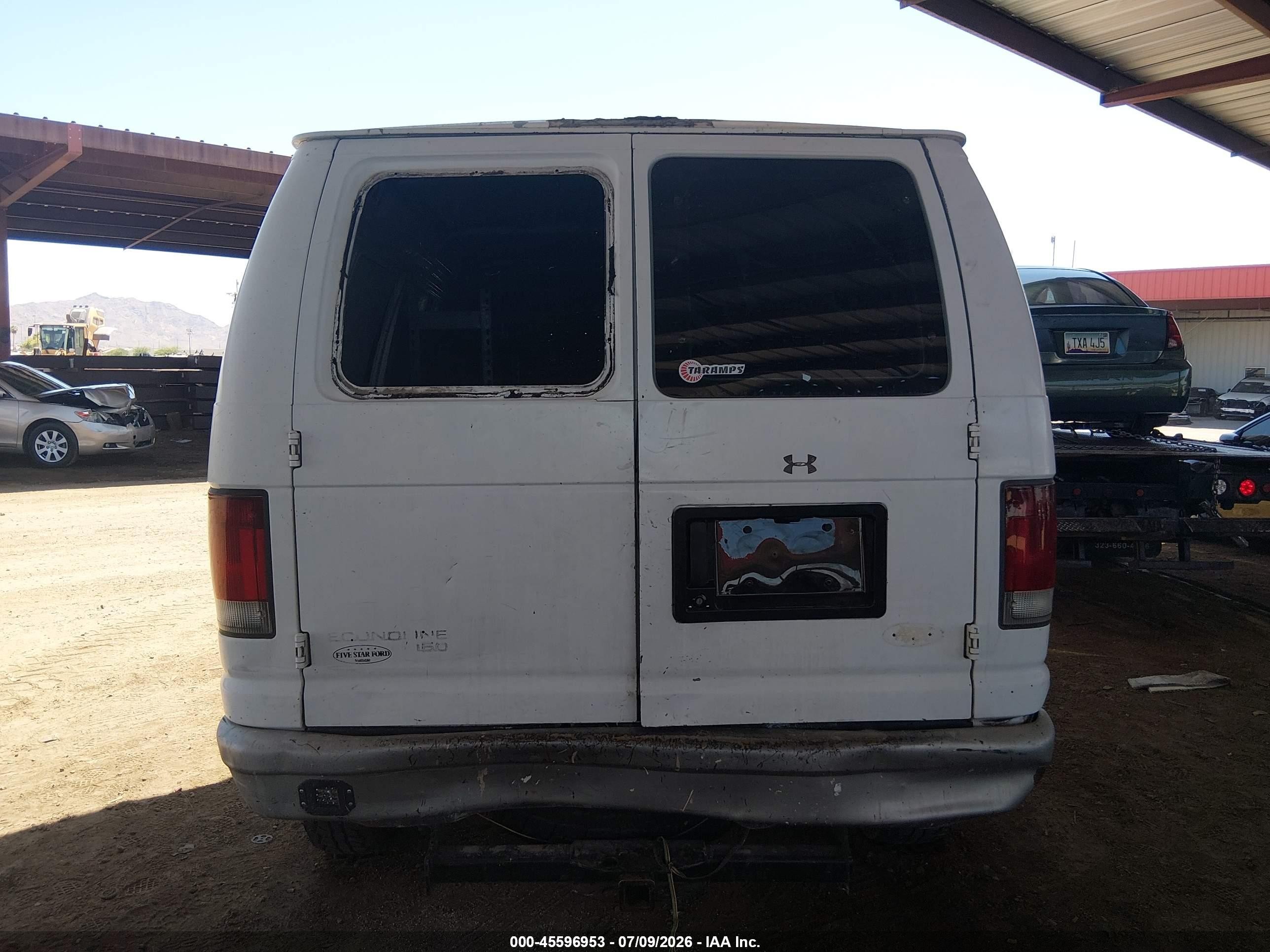 1993 Ford Econoline E150 Van White vin: 1FTEE14Y1PHA63973