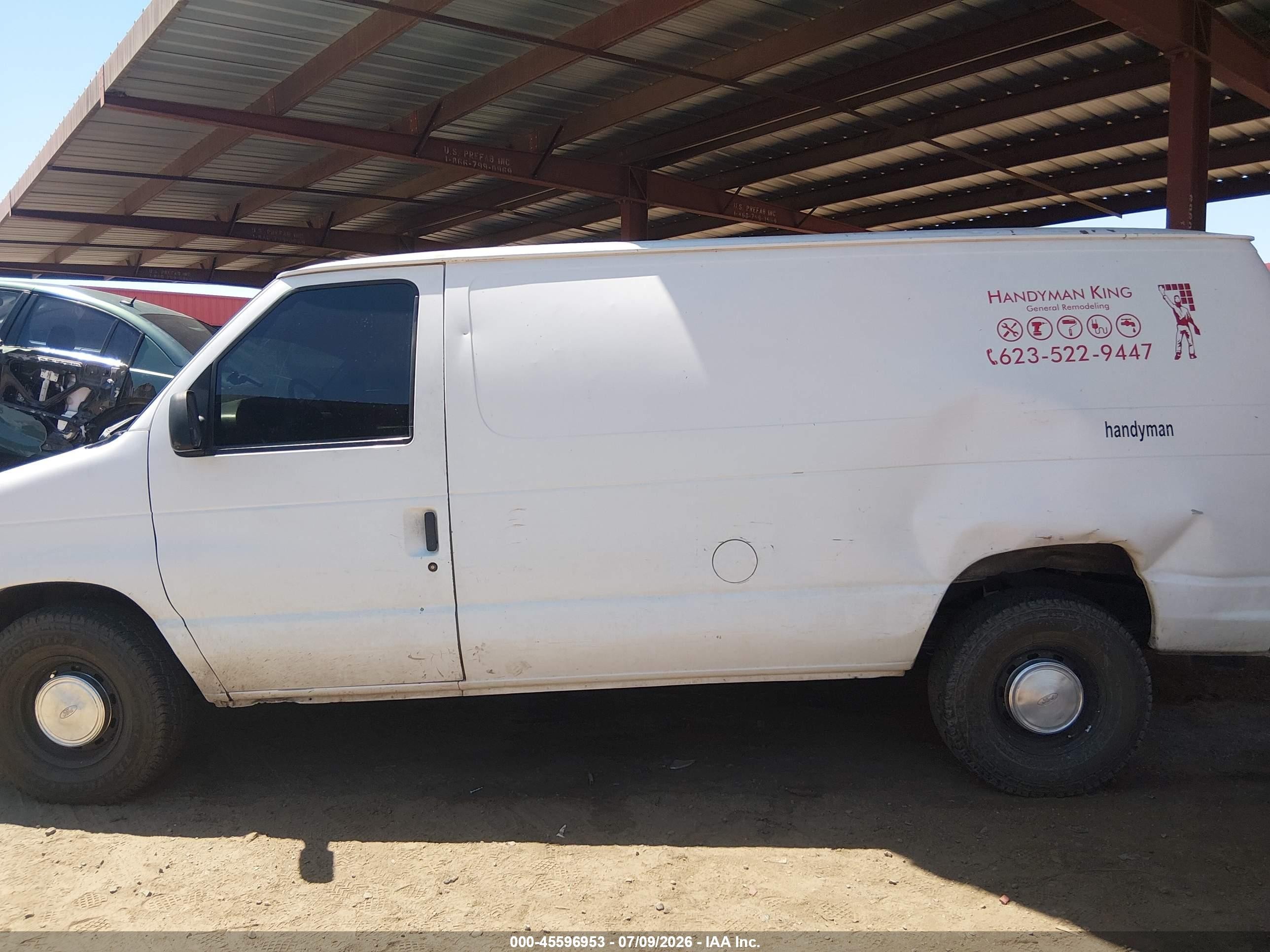 1993 Ford Econoline E150 Van White vin: 1FTEE14Y1PHA63973