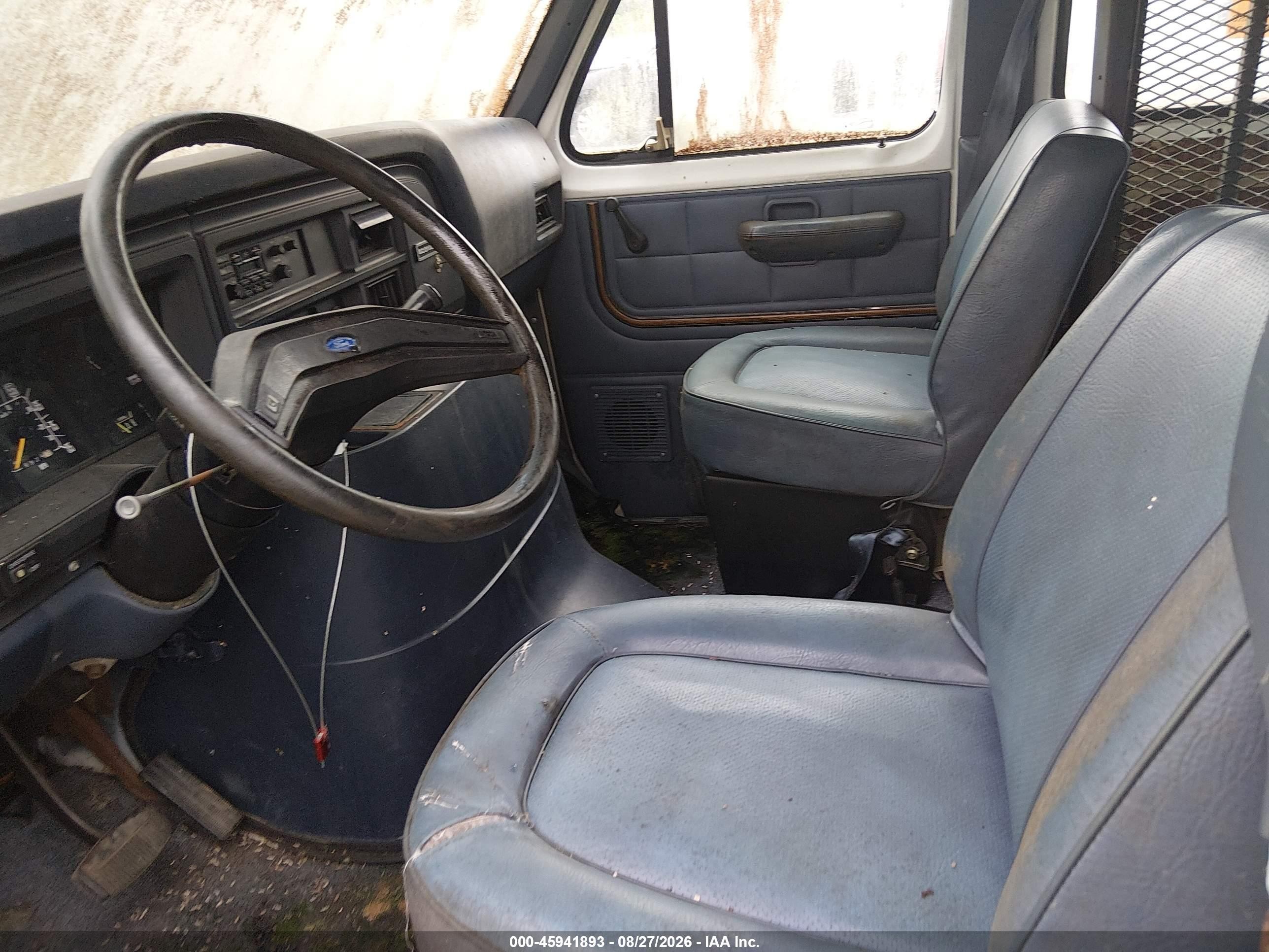 1991 Ford Econoline E150 Van White vin: 1FTEE14Y2MHB41625