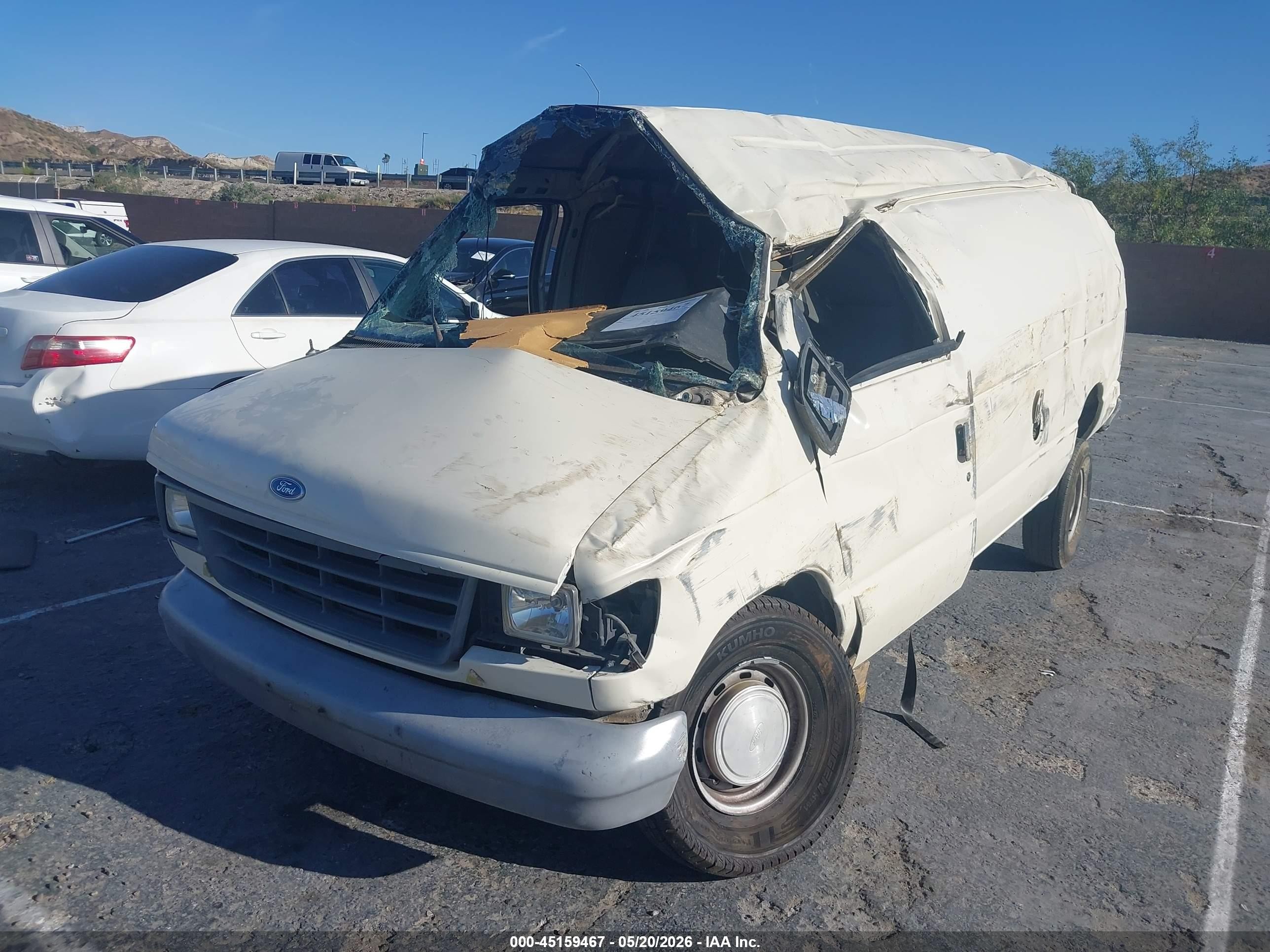 1995 Ford Econoline E150 Van Кремовый vin: 1FTEE14Y4SHA66116