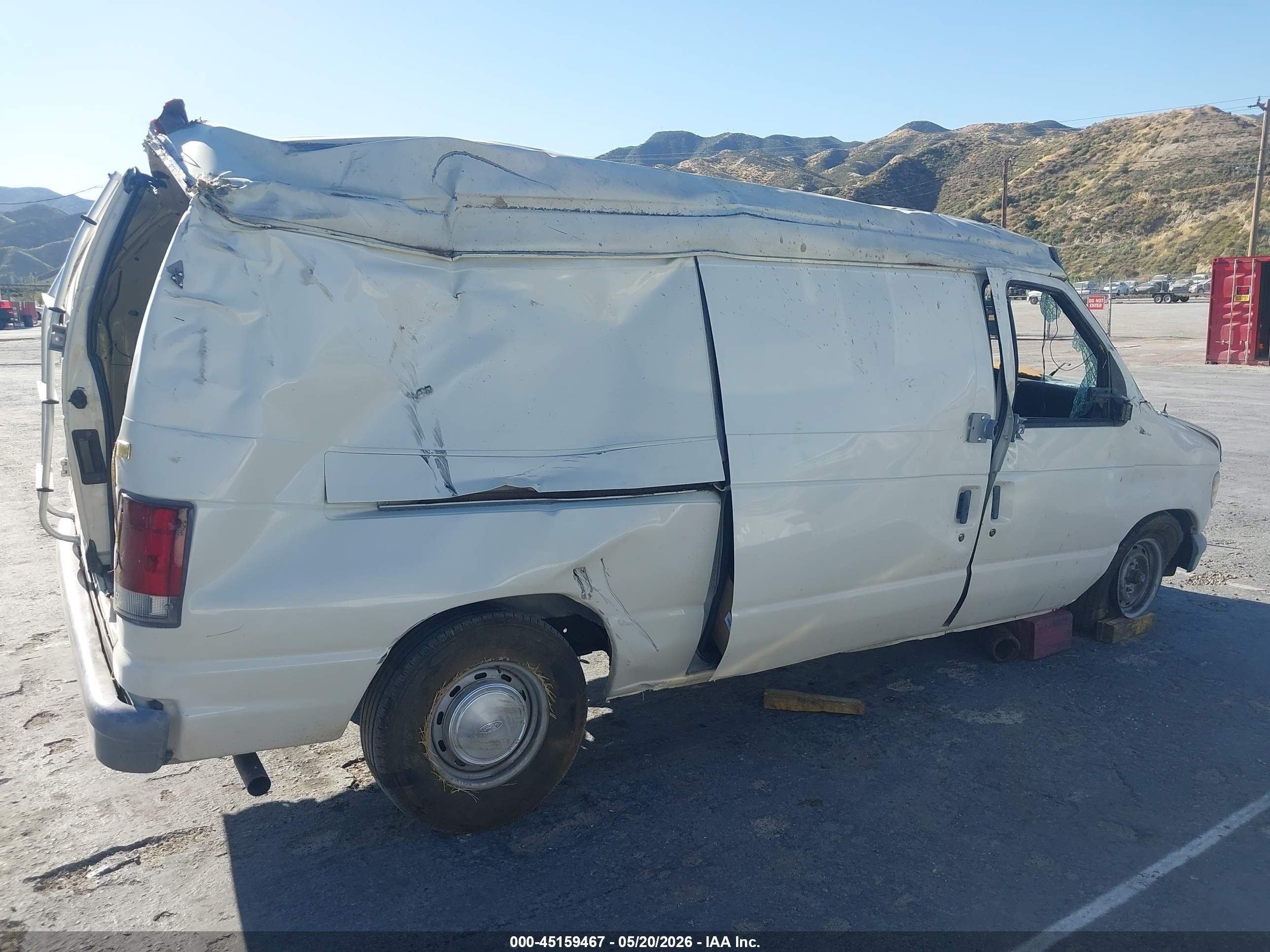 1995 Ford Econoline E150 Van Кремовый vin: 1FTEE14Y4SHA66116