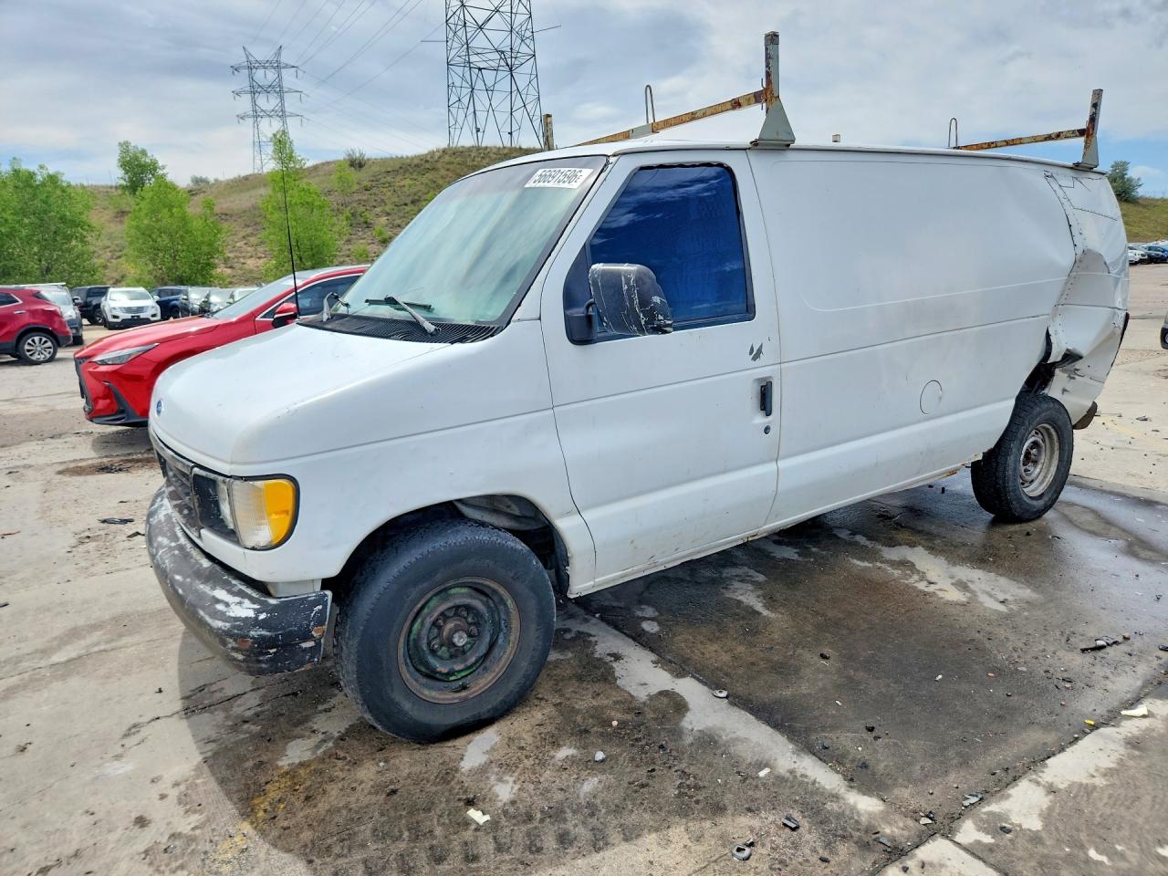 1995 Ford Econoline E150 Van White vin: 1FTEE14Y7SHC15523