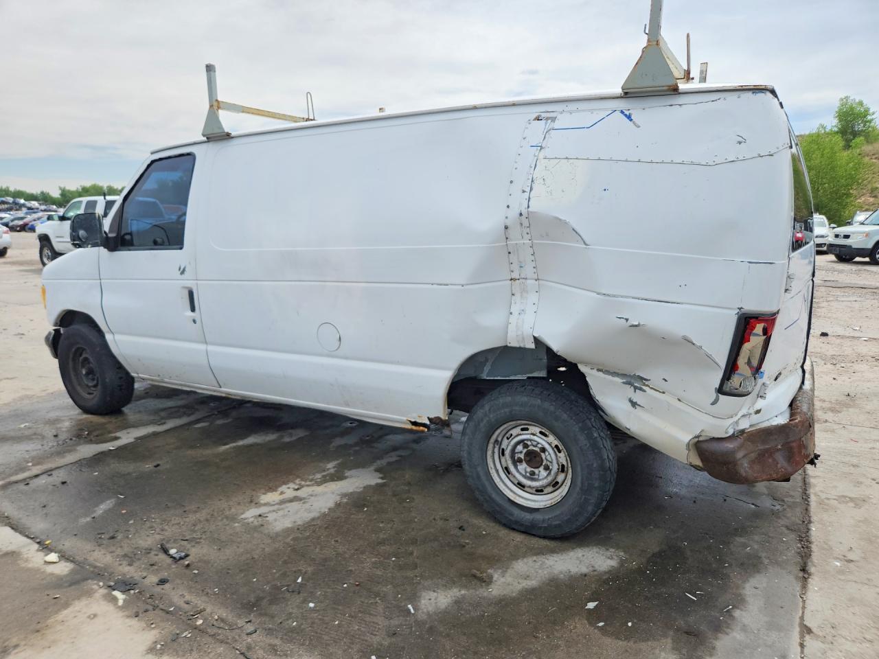 1995 Ford Econoline E150 Van White vin: 1FTEE14Y7SHC15523