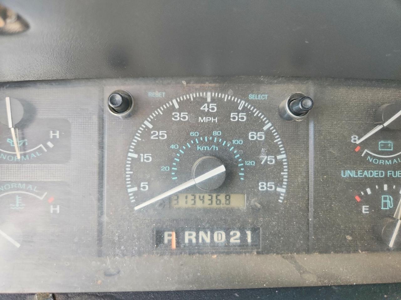 1995 Ford Econoline E150 Van White vin: 1FTEE14Y7SHC15523