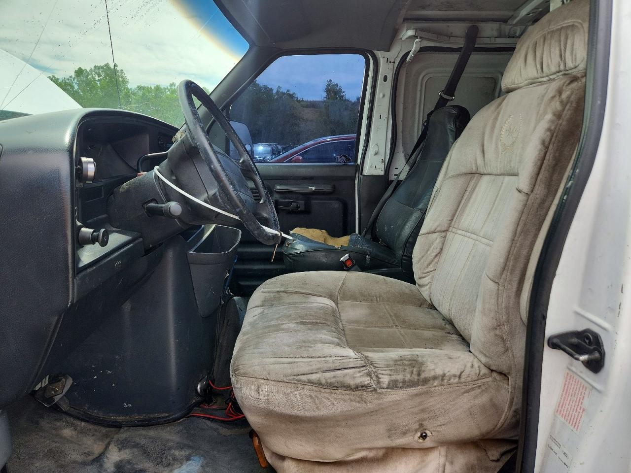 1995 Ford Econoline E150 Van White vin: 1FTEE14Y7SHC15523