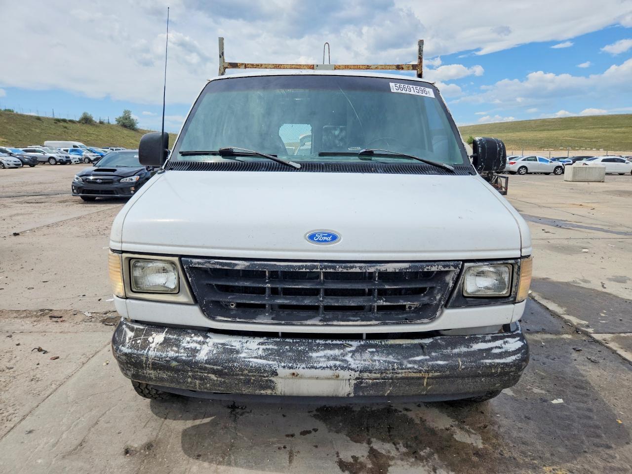 1995 Ford Econoline E150 Van White vin: 1FTEE14Y7SHC15523
