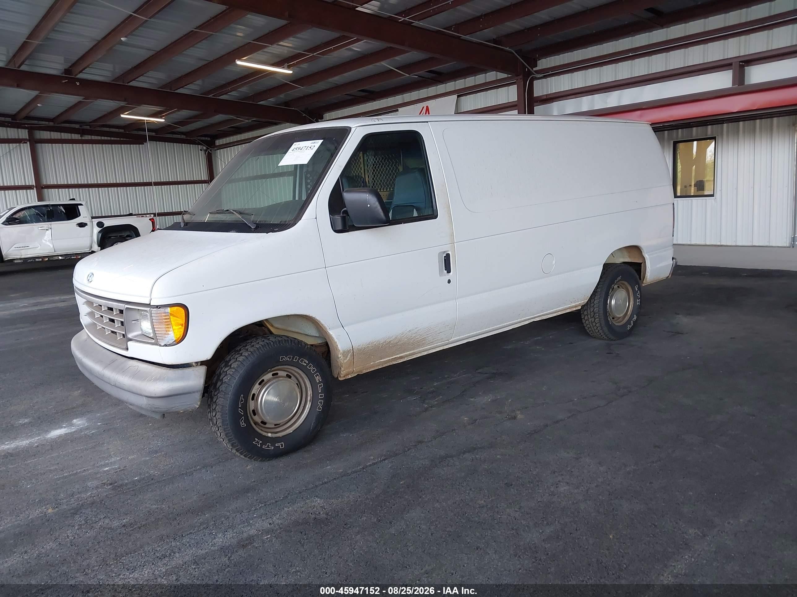 1996 Ford Econoline E150 Van White vin: 1FTEE14Y9THB10788