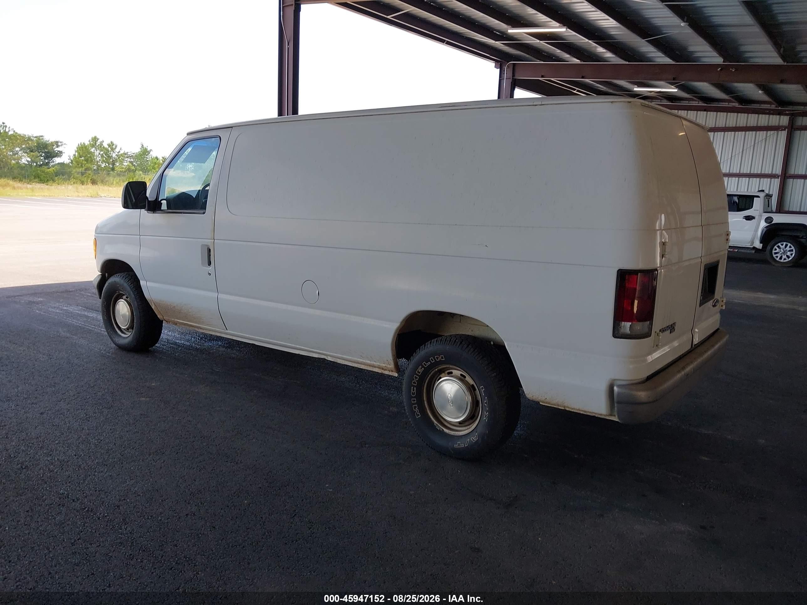 1996 Ford Econoline E150 Van White vin: 1FTEE14Y9THB10788