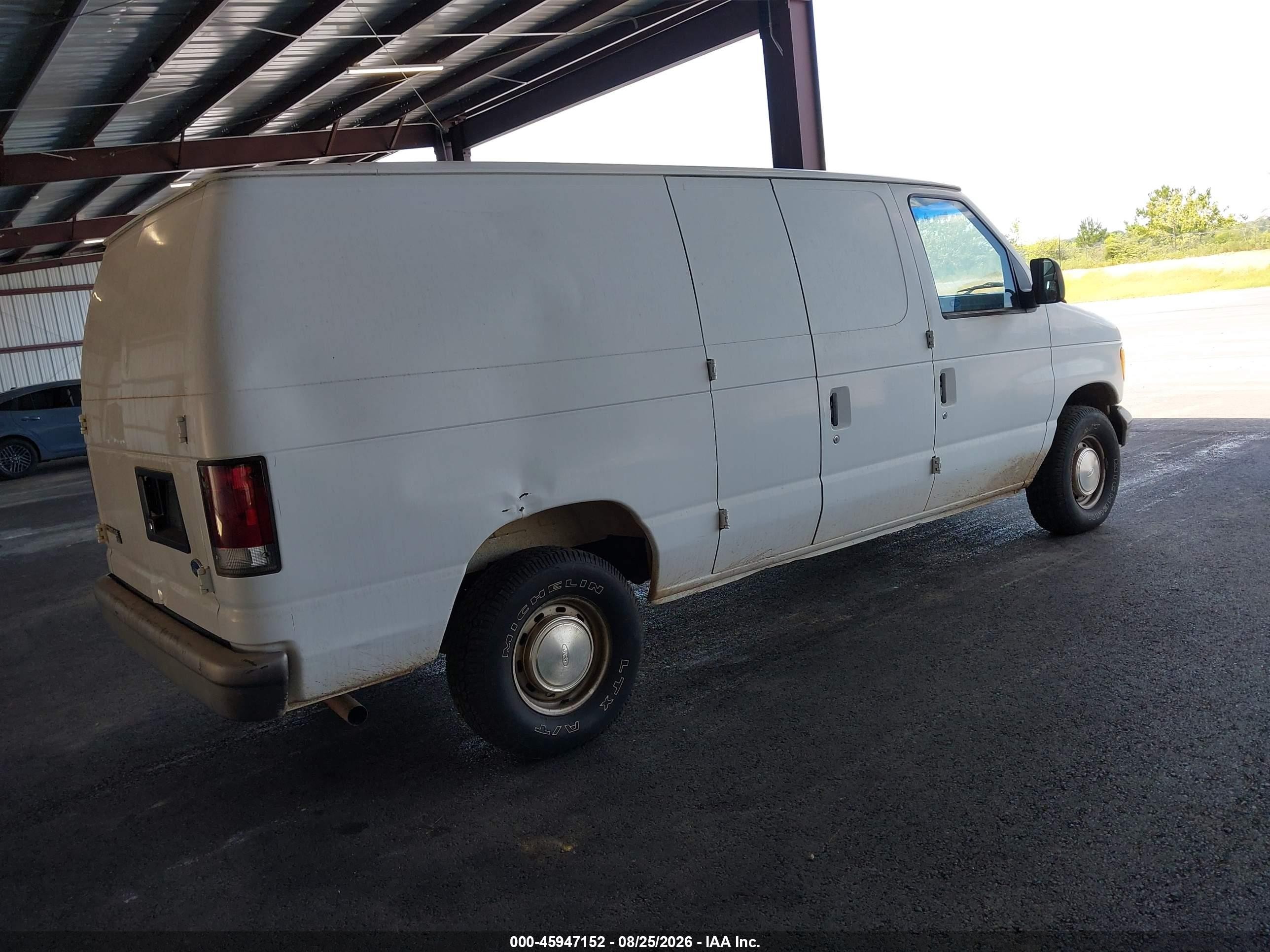 1996 Ford Econoline E150 Van White vin: 1FTEE14Y9THB10788