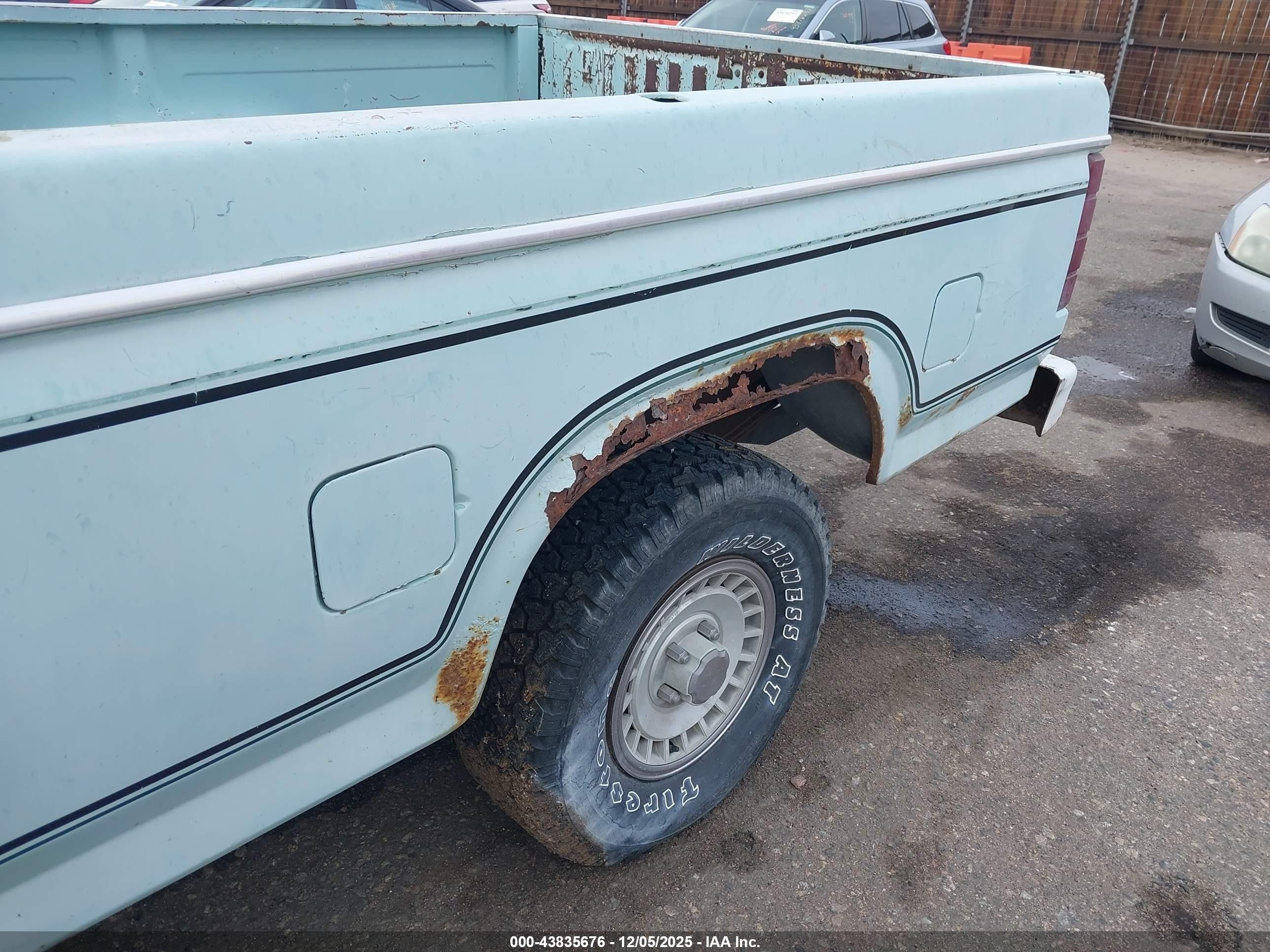 1982 Ford F150   Light Blue vin: 1FTEF14FXCPA06361