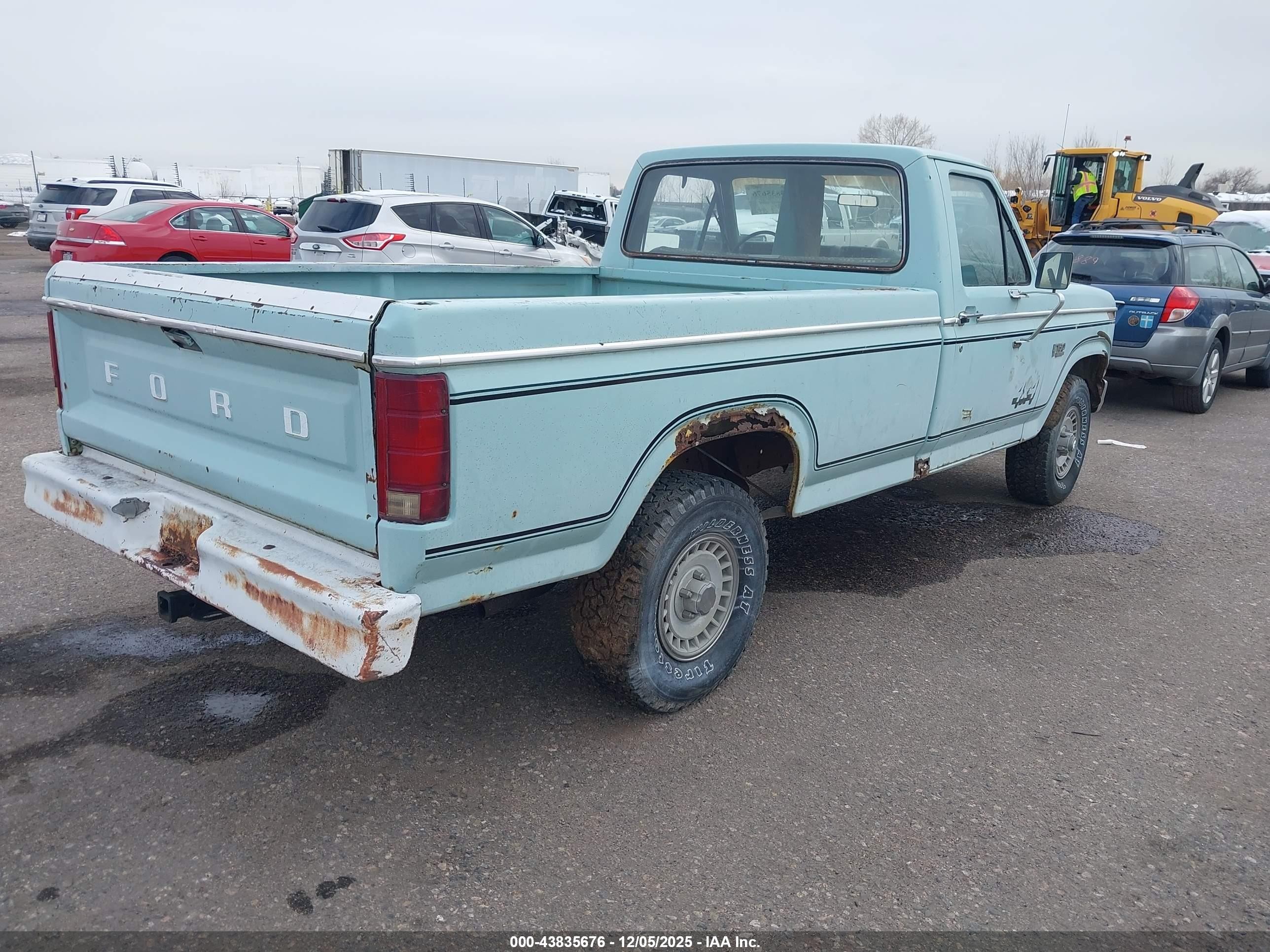 1982 Ford F150   Light Blue vin: 1FTEF14FXCPA06361