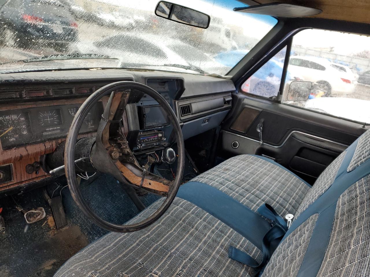 1983 Ford F150 Blue vin: 1FTEF14G1DPB08688