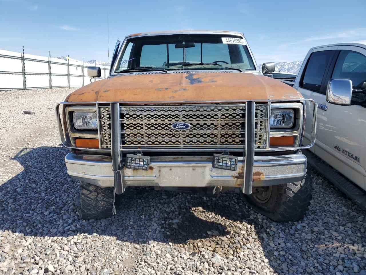 1983 Ford F150 Blue vin: 1FTEF14G1DPB08688