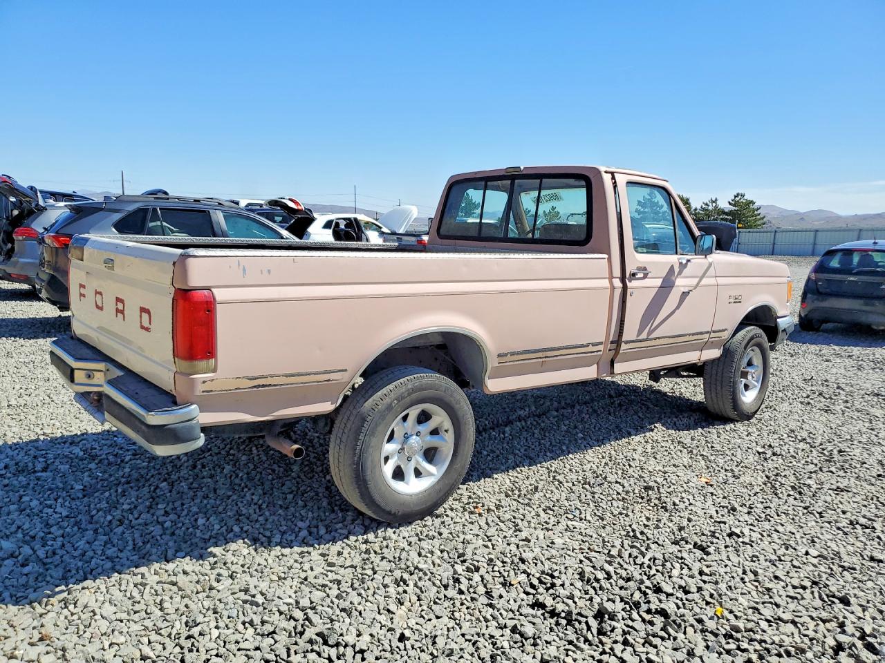 1988 Ford F150 Brown vin: 1FTEF14H1JPB90488