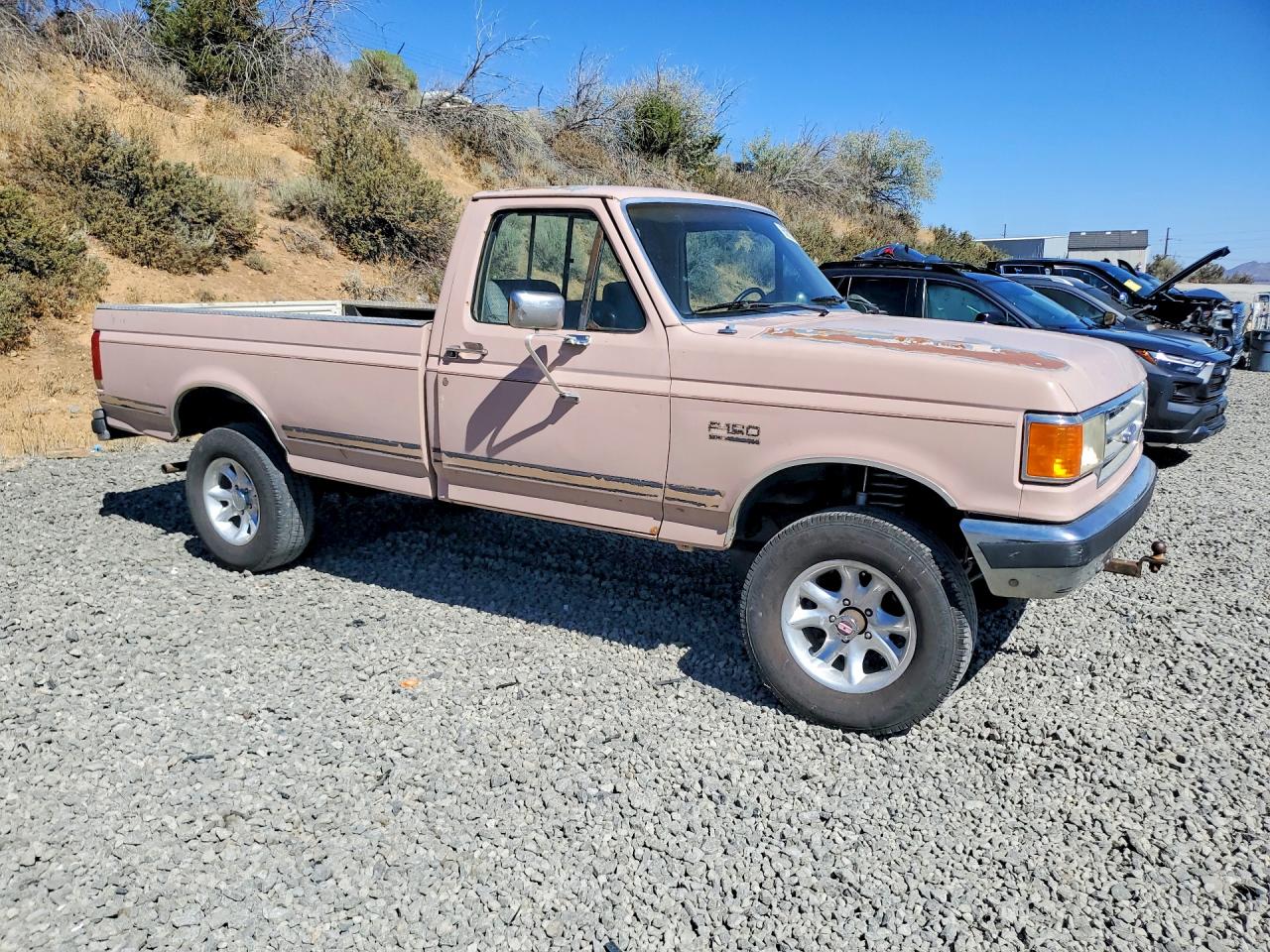 1988 Ford F150 Brown vin: 1FTEF14H1JPB90488