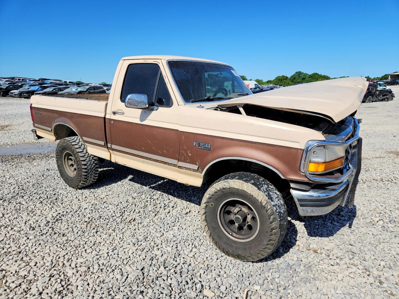 1993 Ford F150 Two Tone vin: 1FTEF14H3PNA01439