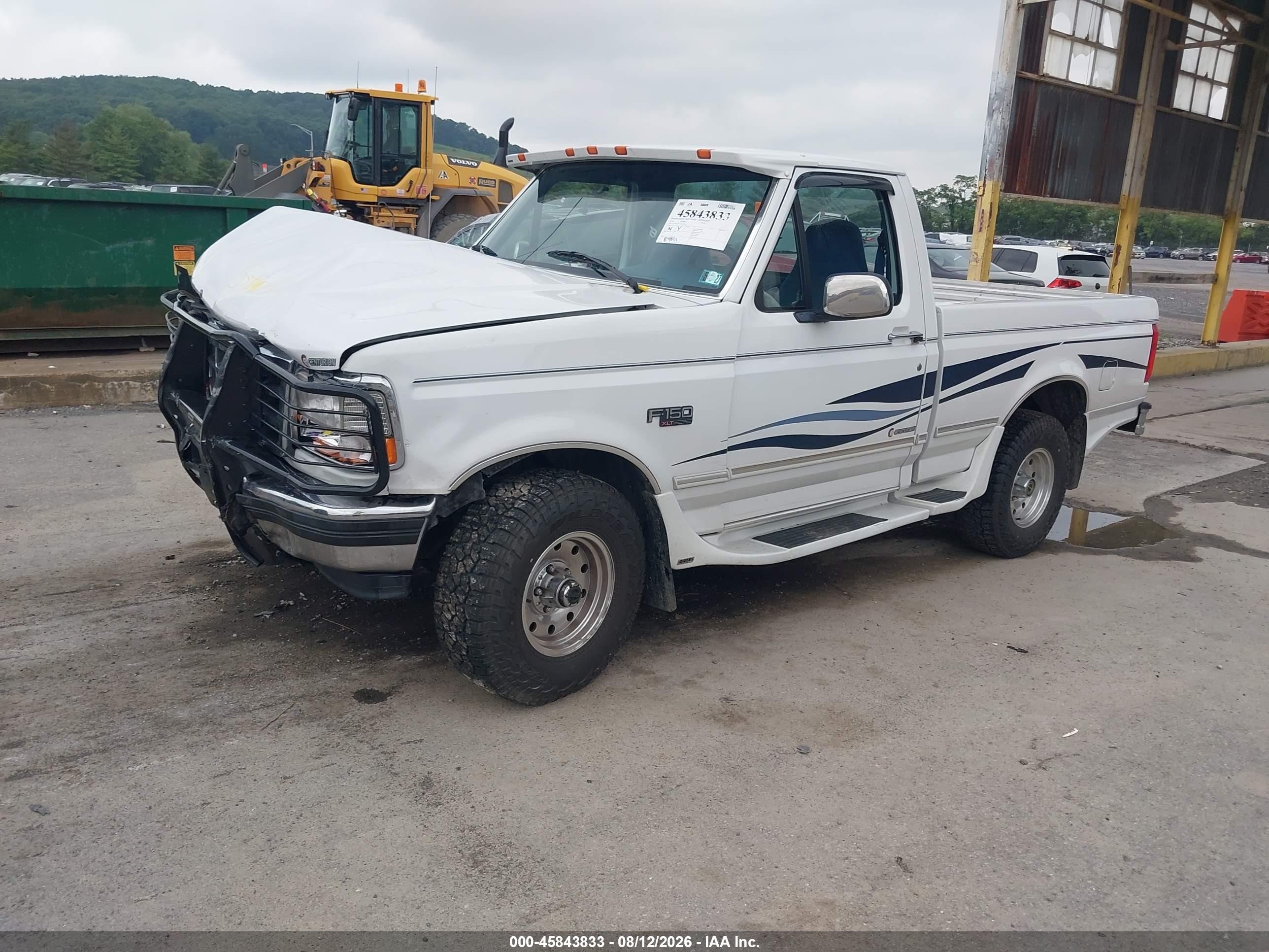 1996 Ford F150 Белый vin: 1FTEF14H5TLB59819
