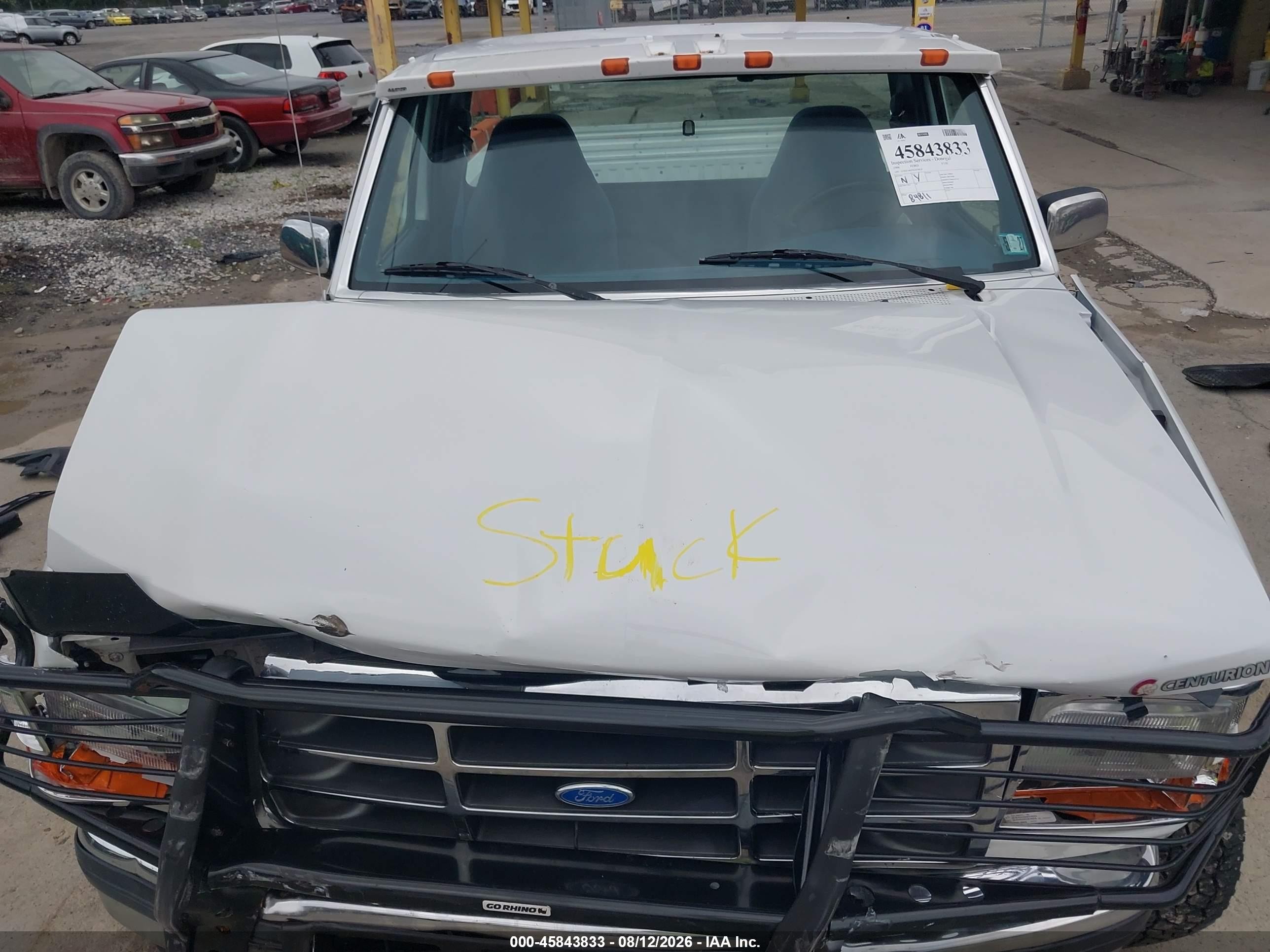 1996 Ford F150 Белый vin: 1FTEF14H5TLB59819