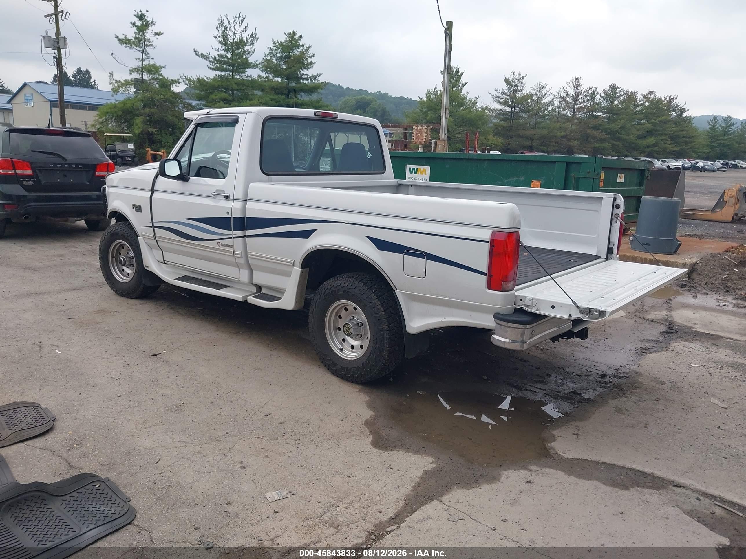 1996 Ford F150 Белый vin: 1FTEF14H5TLB59819