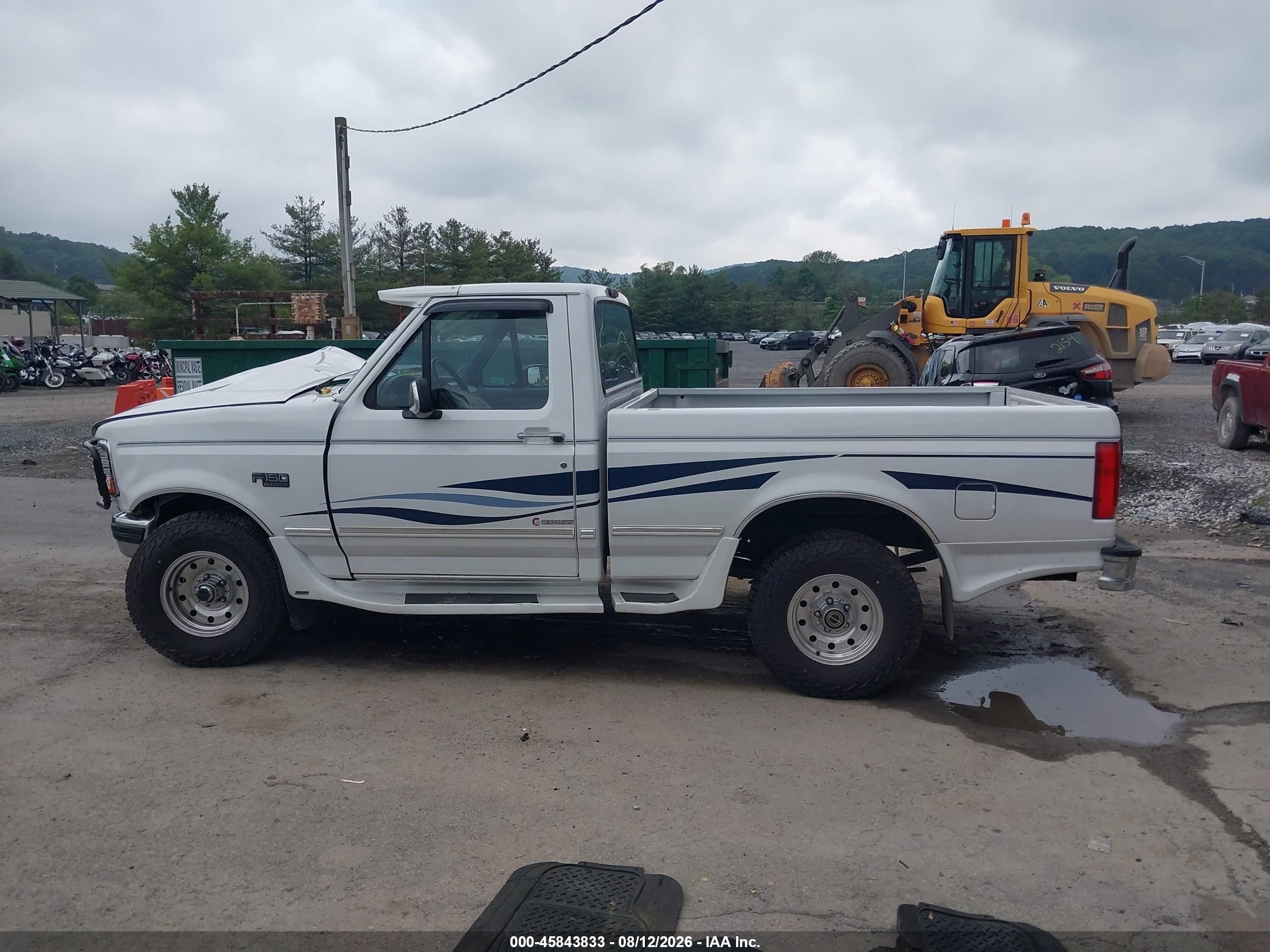 1996 Ford F150 Белый vin: 1FTEF14H5TLB59819