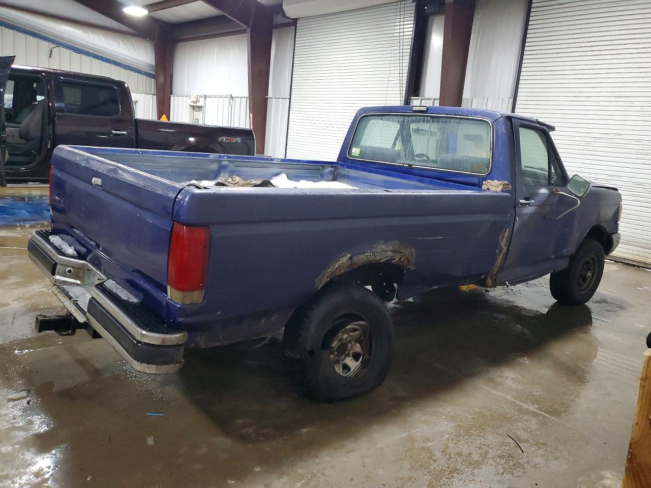 1987 Ford F150 Blue vin: 1FTEF14H6HNA52371