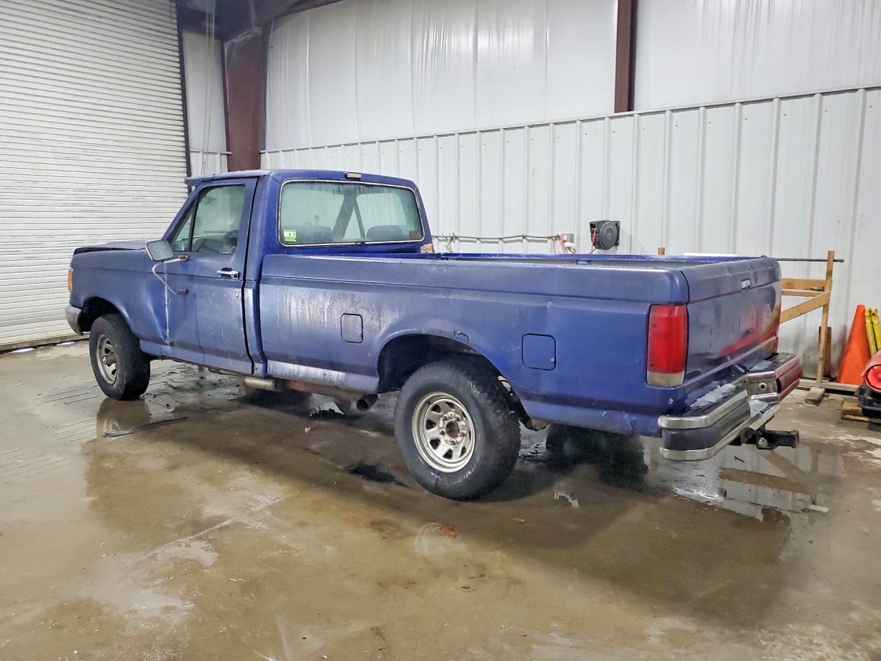 1987 Ford F150 Blue vin: 1FTEF14H6HNA52371