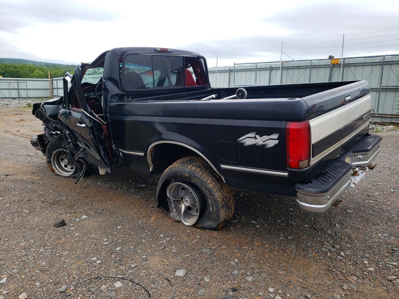 1996 Ford F150 Xlt Black vin: 1FTEF14H6TLB51261