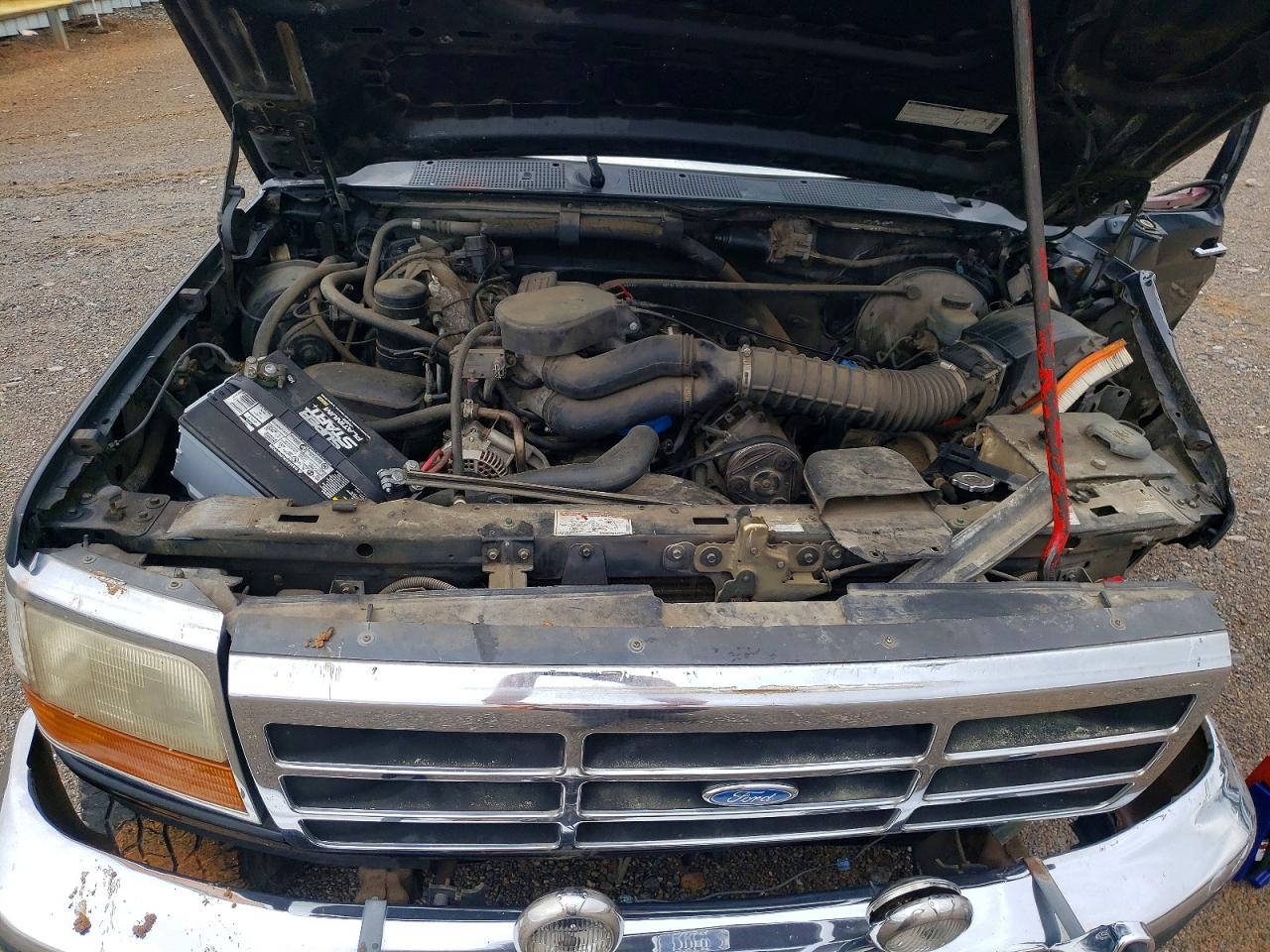 1996 Ford F150 Xlt Black vin: 1FTEF14H6TLB51261