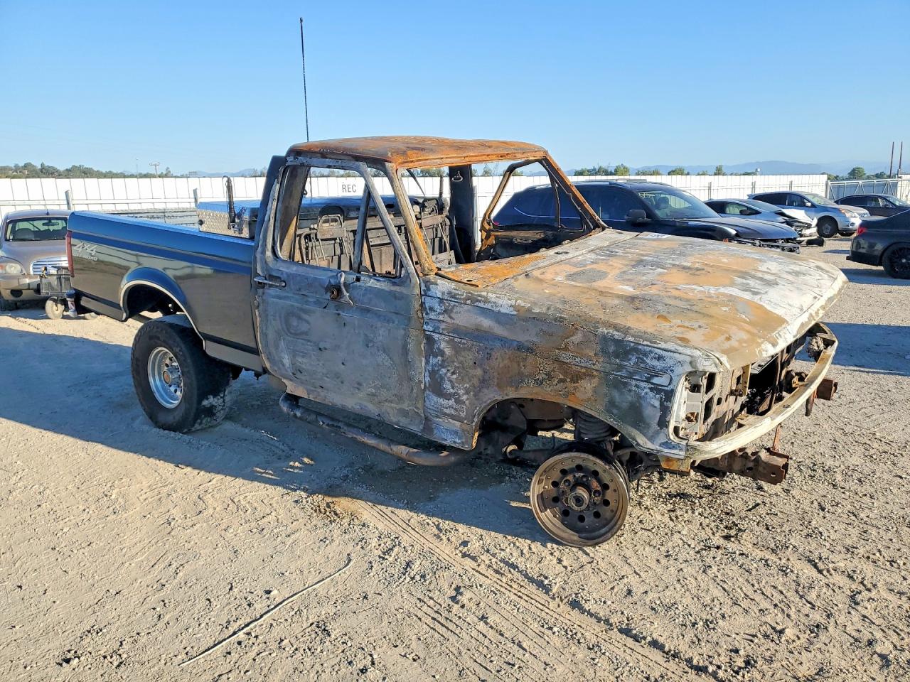 1992 Ford F150 Green vin: 1FTEF14H7NPA24983