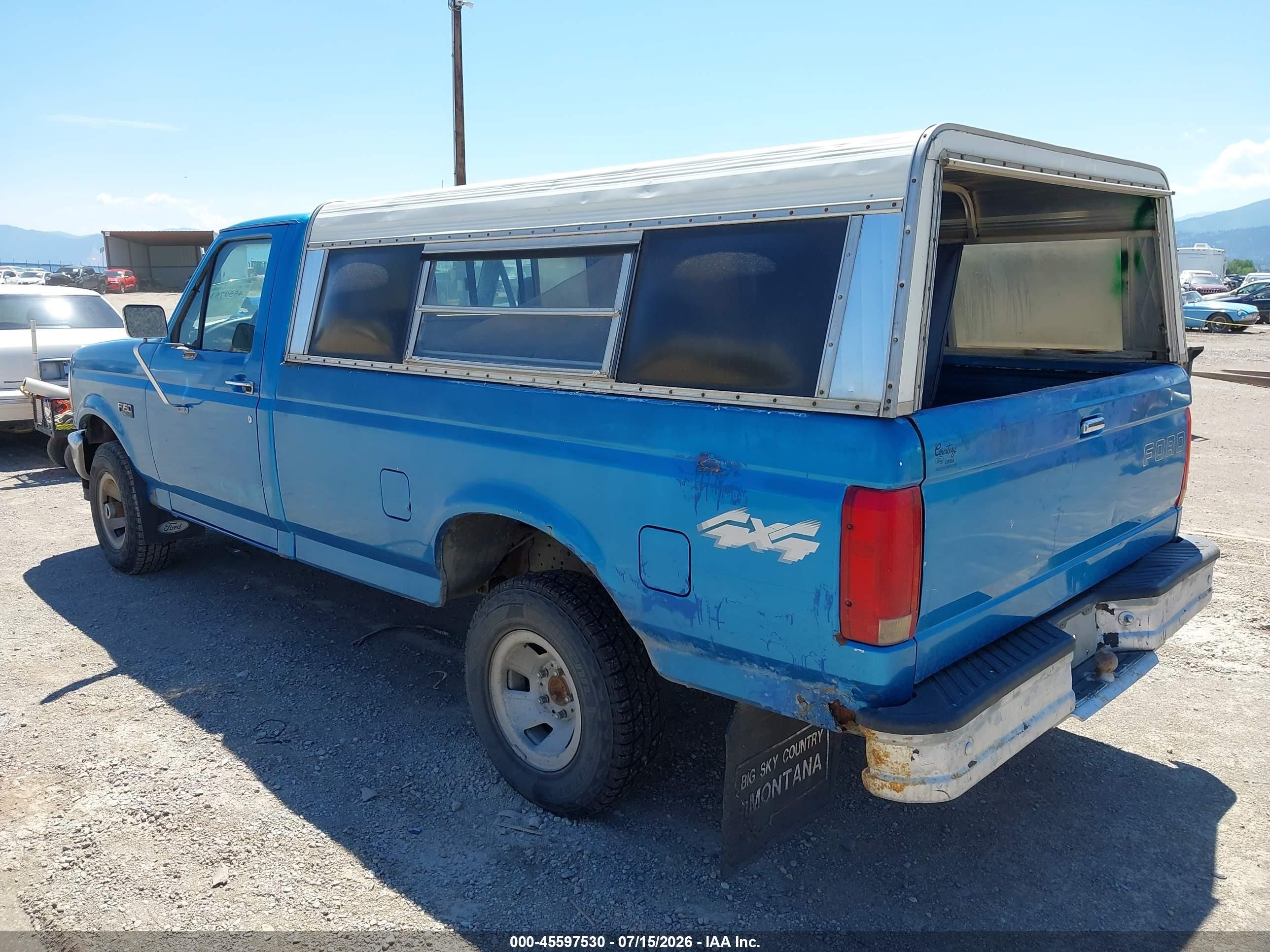 1994 Ford F150   Blue vin: 1FTEF14H8RLB22076