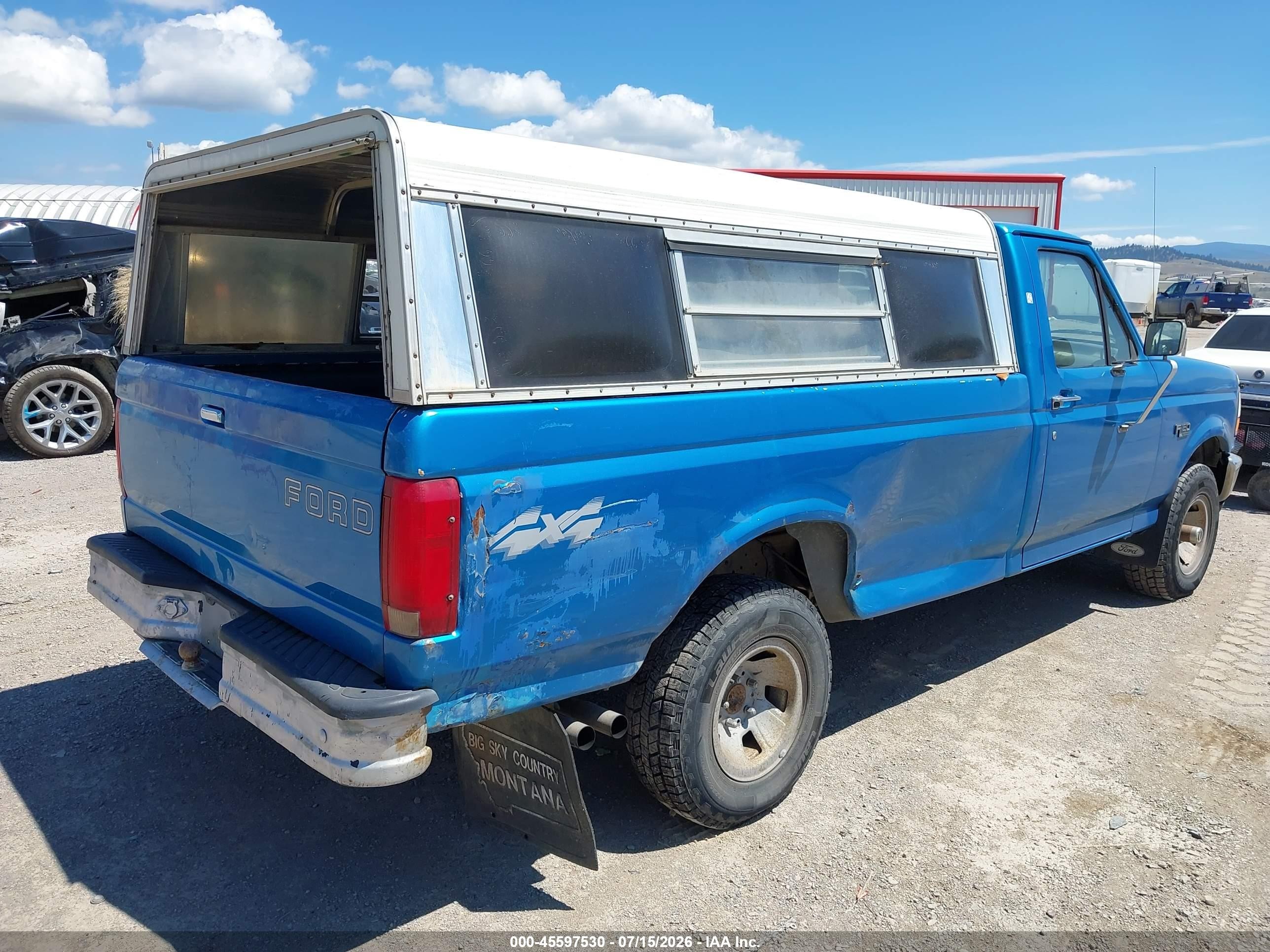 1994 Ford F150   Blue vin: 1FTEF14H8RLB22076