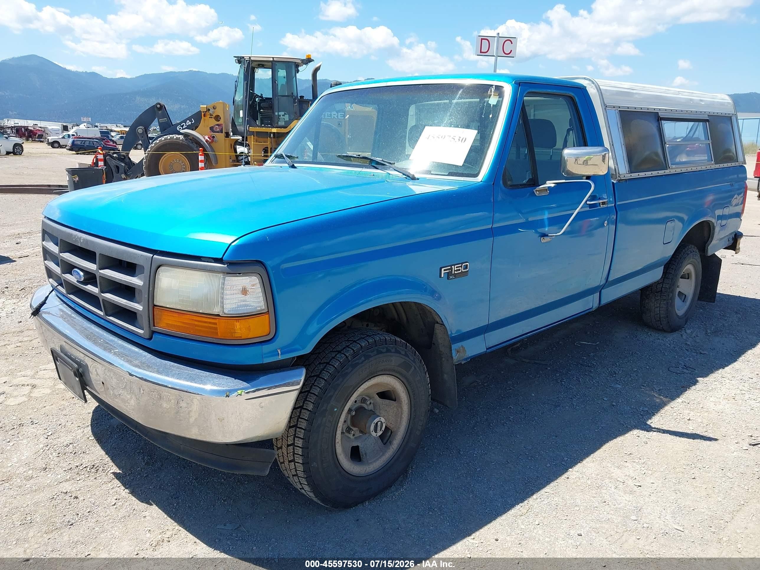 1994 Ford F150   Blue vin: 1FTEF14H8RLB22076