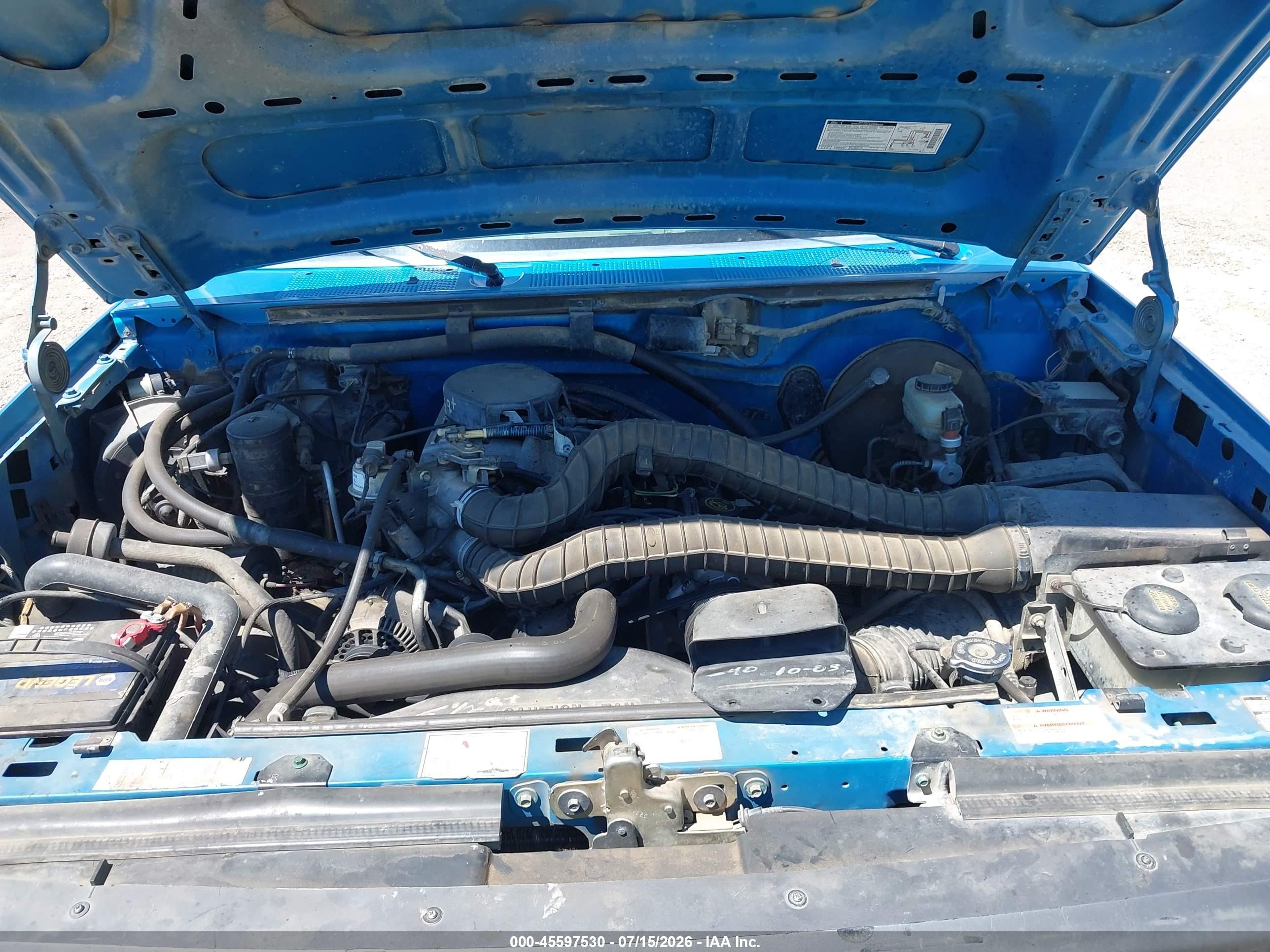 1994 Ford F150   Blue vin: 1FTEF14H8RLB22076