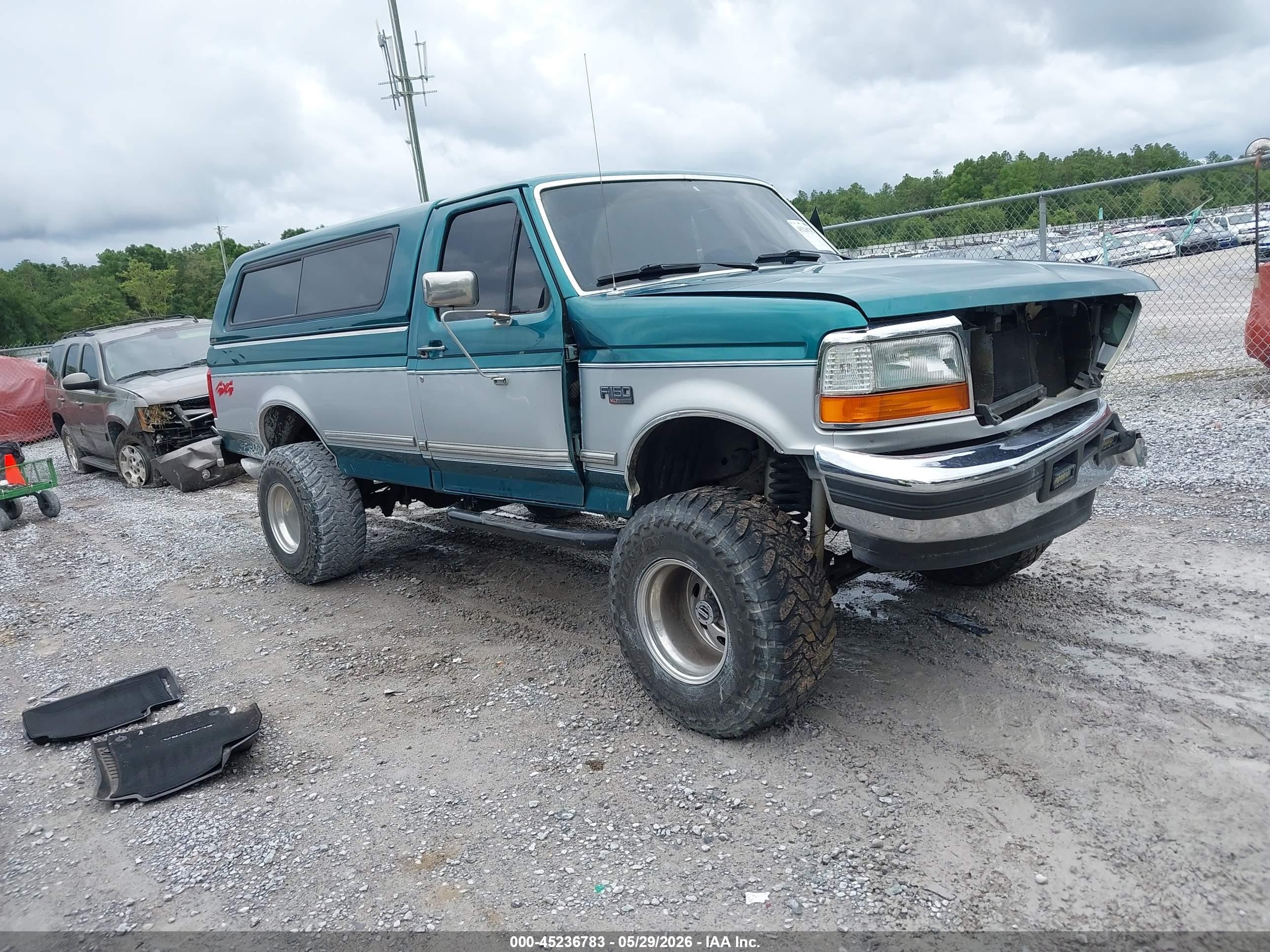 1996 Ford F150   Green vin: 1FTEF14H9TNA01469