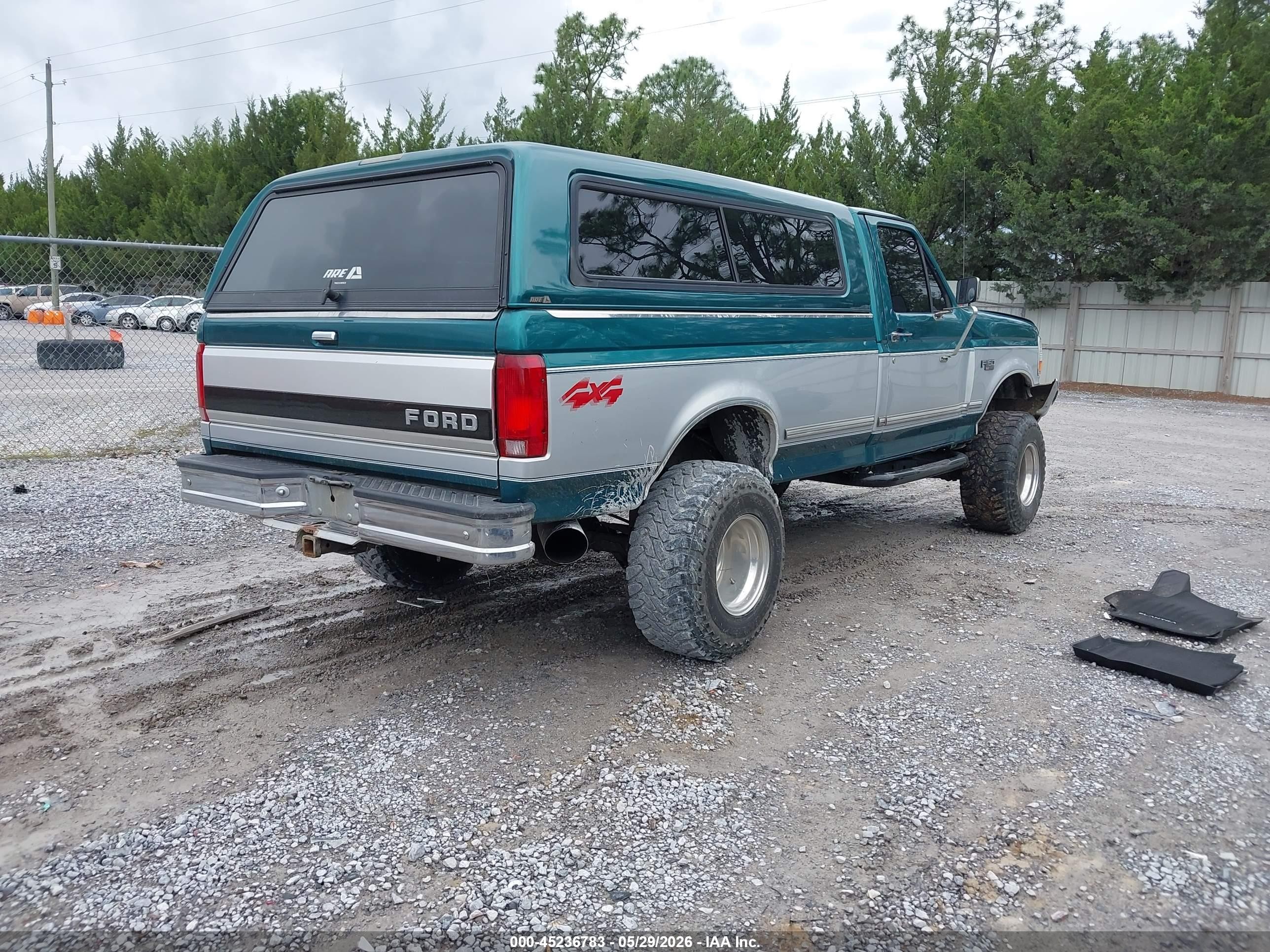 1996 Ford F150   Green vin: 1FTEF14H9TNA01469