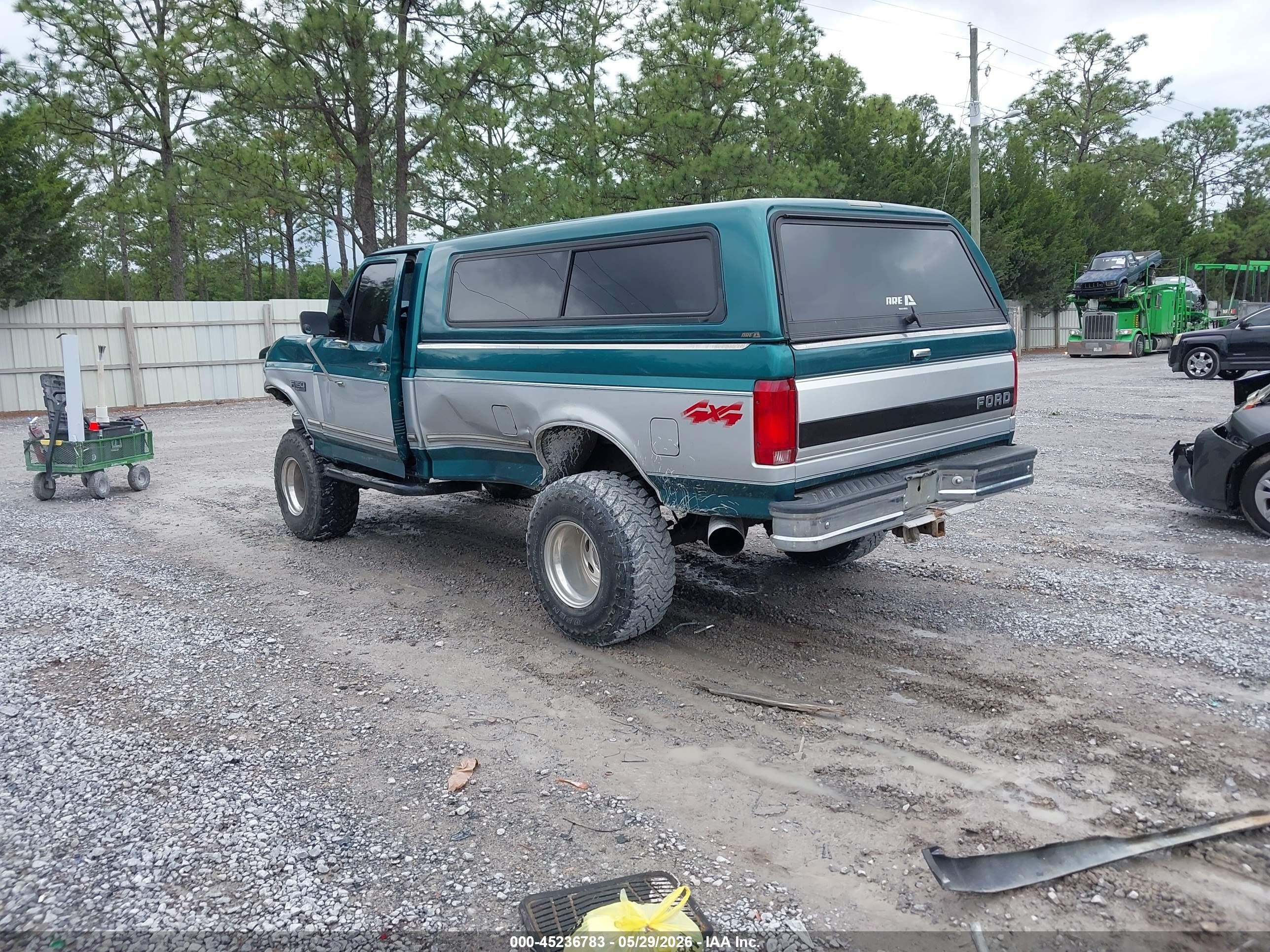 1996 Ford F150   Green vin: 1FTEF14H9TNA01469