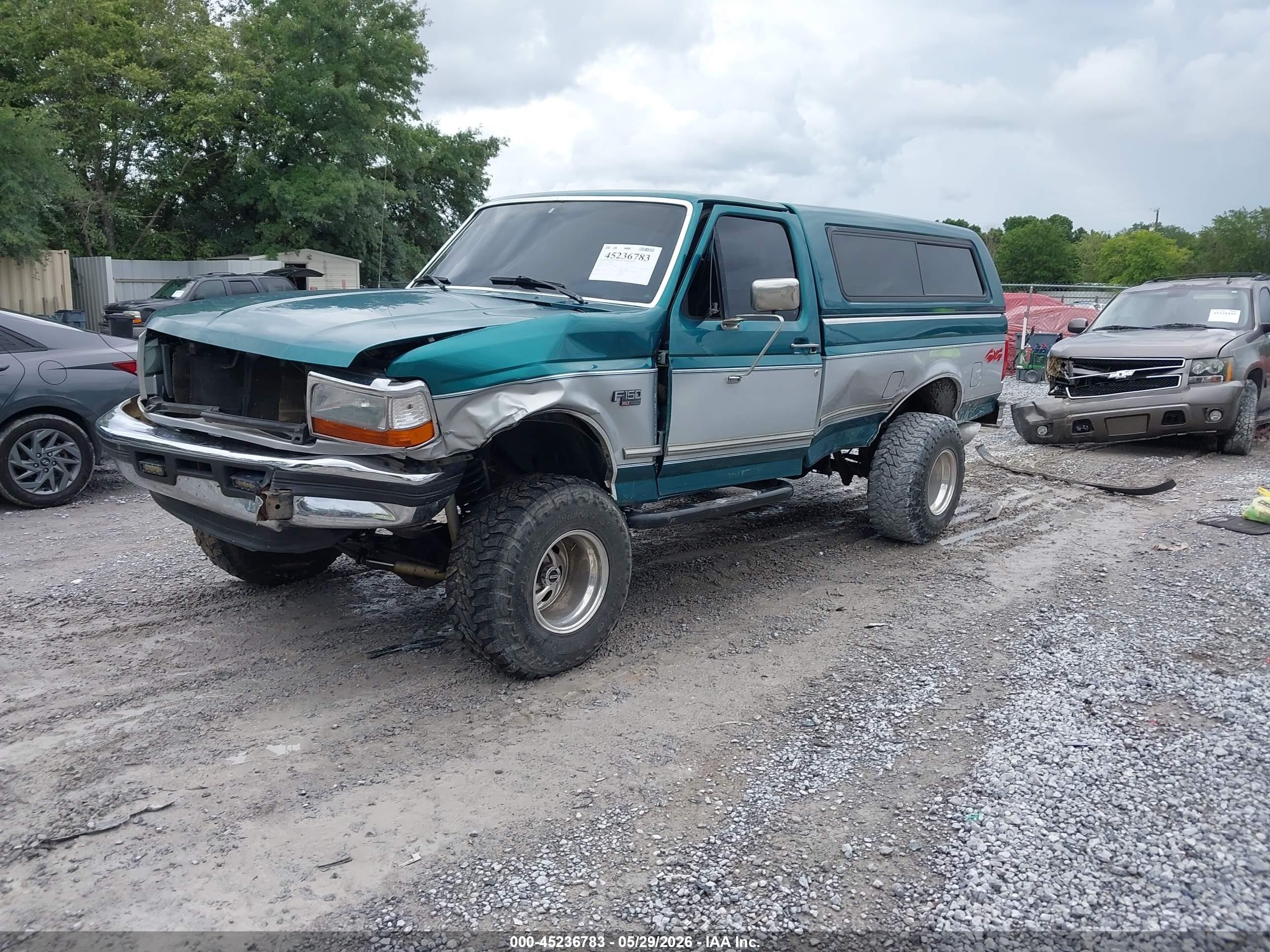 1996 Ford F150   Green vin: 1FTEF14H9TNA01469
