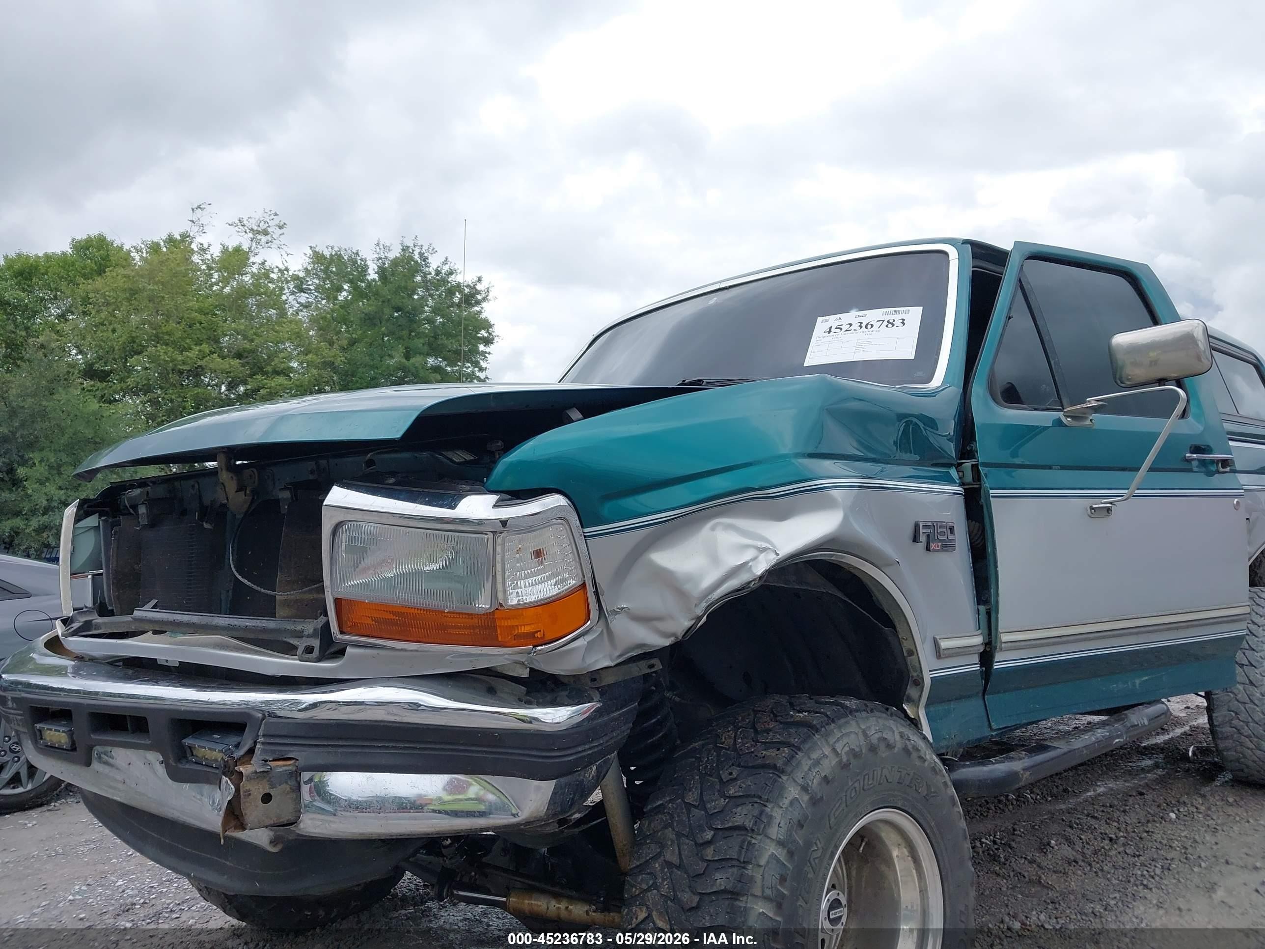1996 Ford F150   Green vin: 1FTEF14H9TNA01469