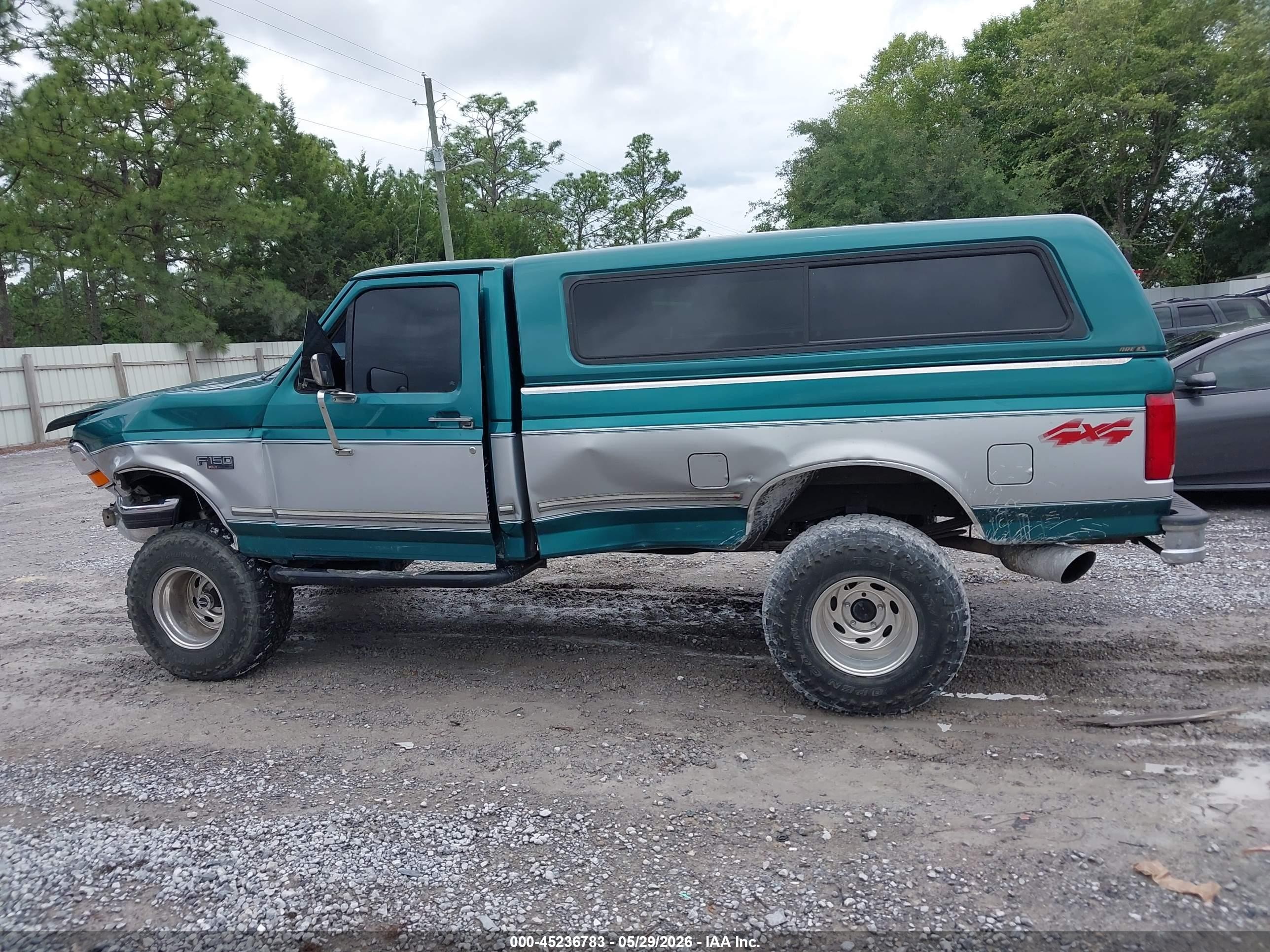 1996 Ford F150   Green vin: 1FTEF14H9TNA01469