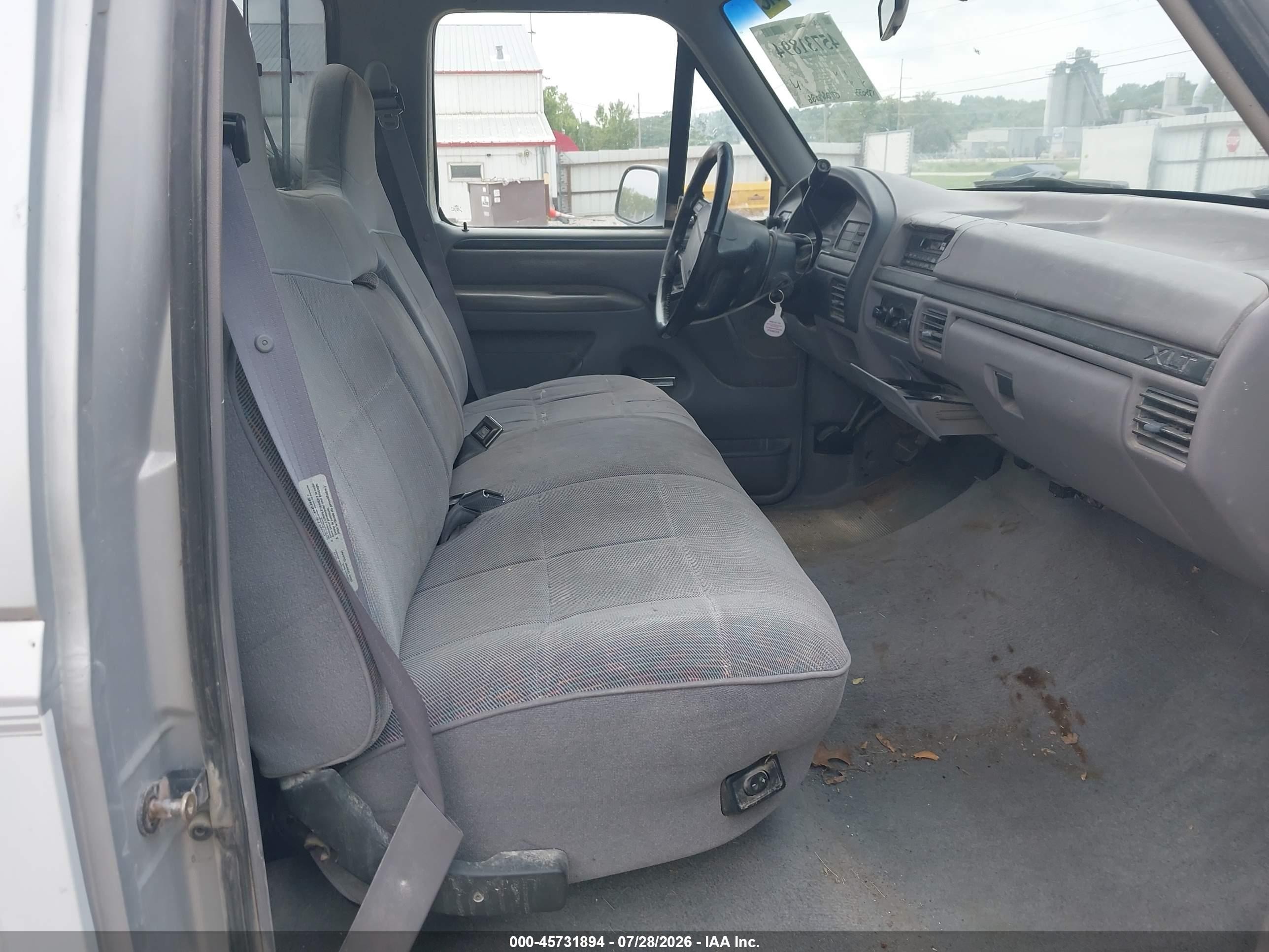 1996 Ford F150   Gray vin: 1FTEF14HXTLB77779