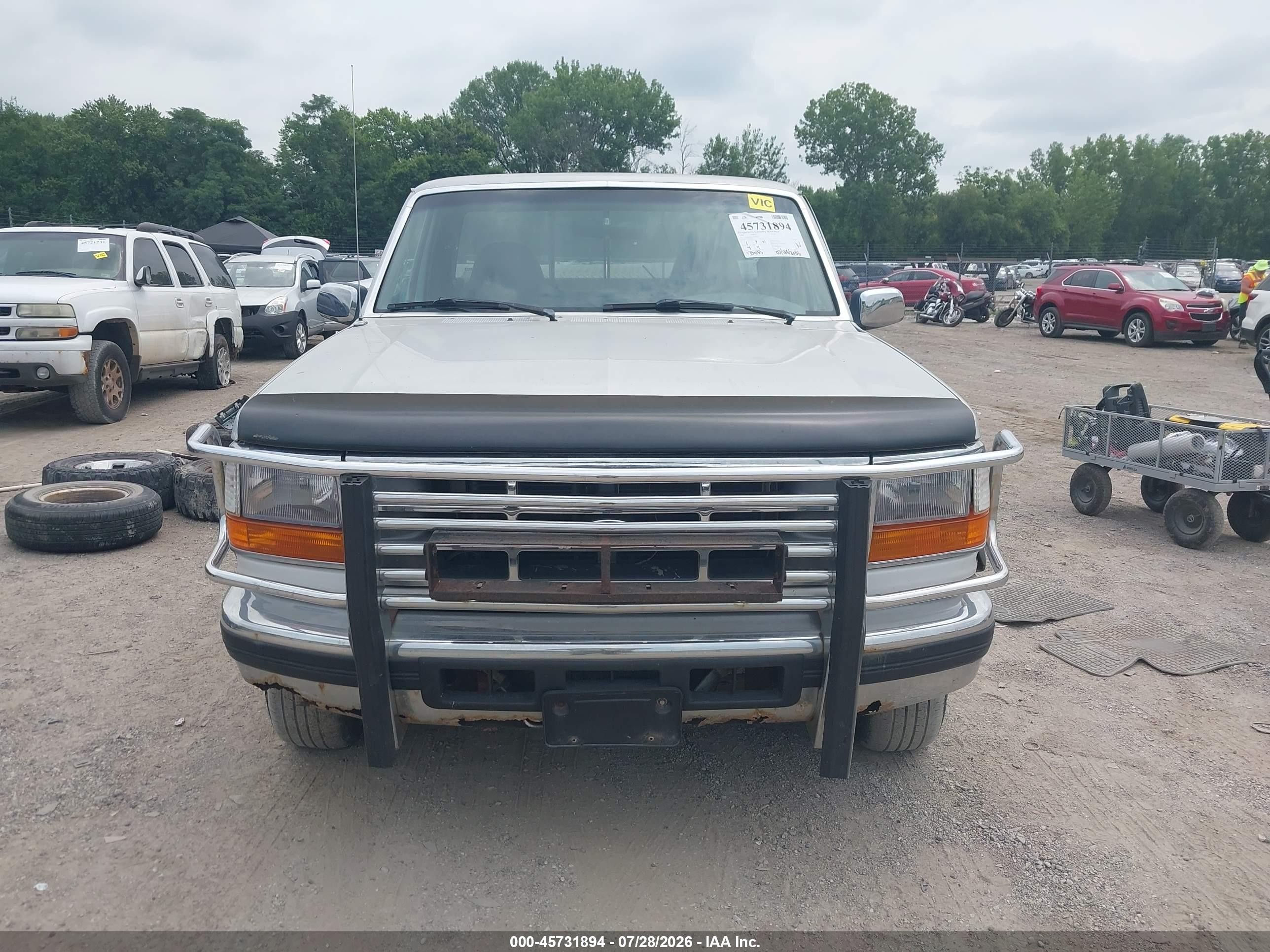 1996 Ford F150   Gray vin: 1FTEF14HXTLB77779