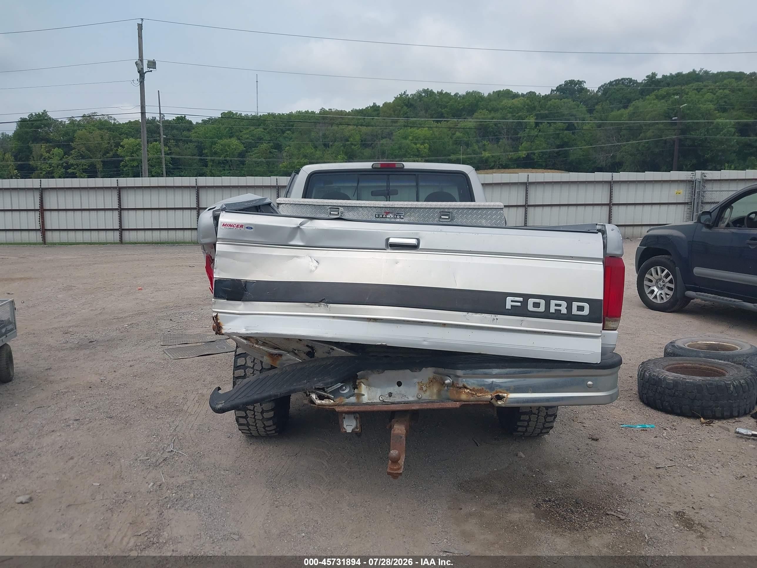 1996 Ford F150   Gray vin: 1FTEF14HXTLB77779