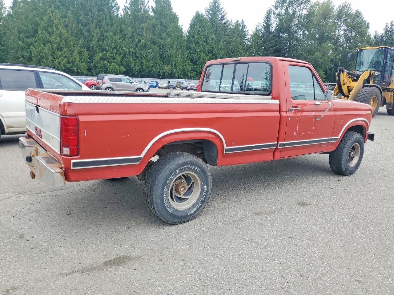 1986 Ford F150 Бордовый vin: 1FTEF14N0GKA54980